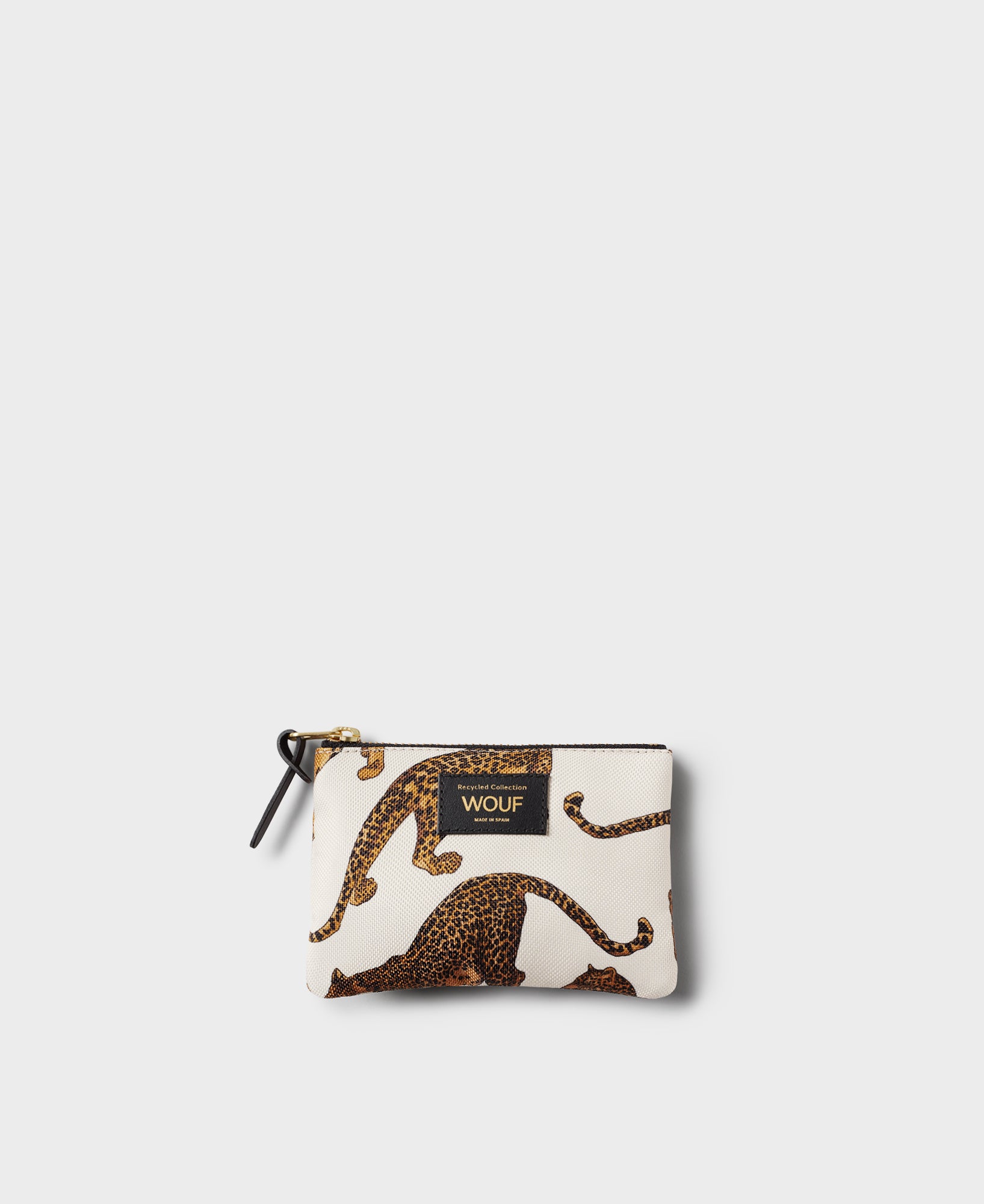 The Leopard Small Pouch Color Recycled polyester Capacidad Small Estado The Leopard