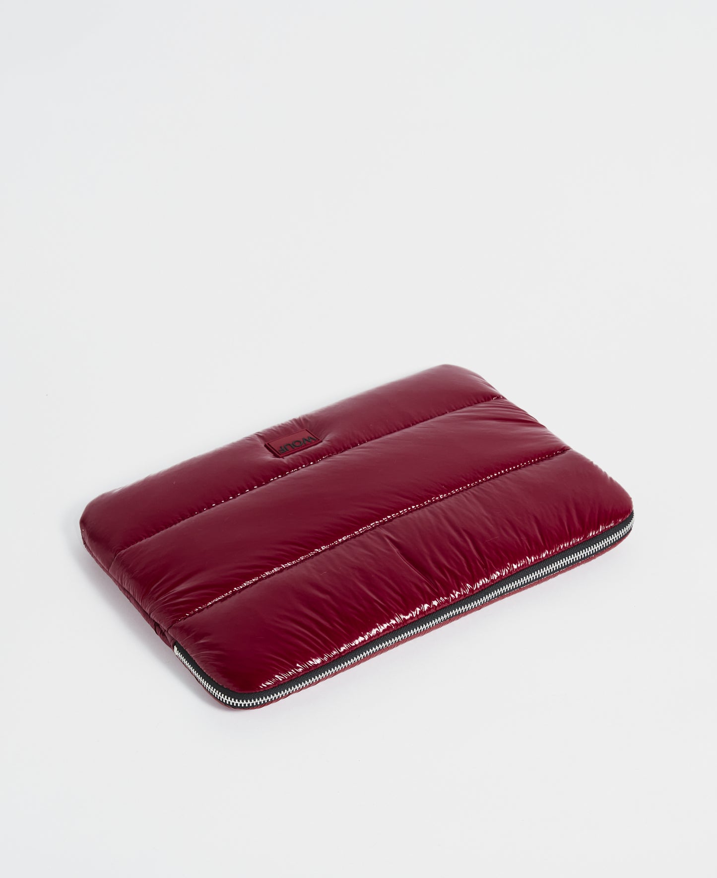 Burgundy Glossy Laptop Sleeve 13" & 14"