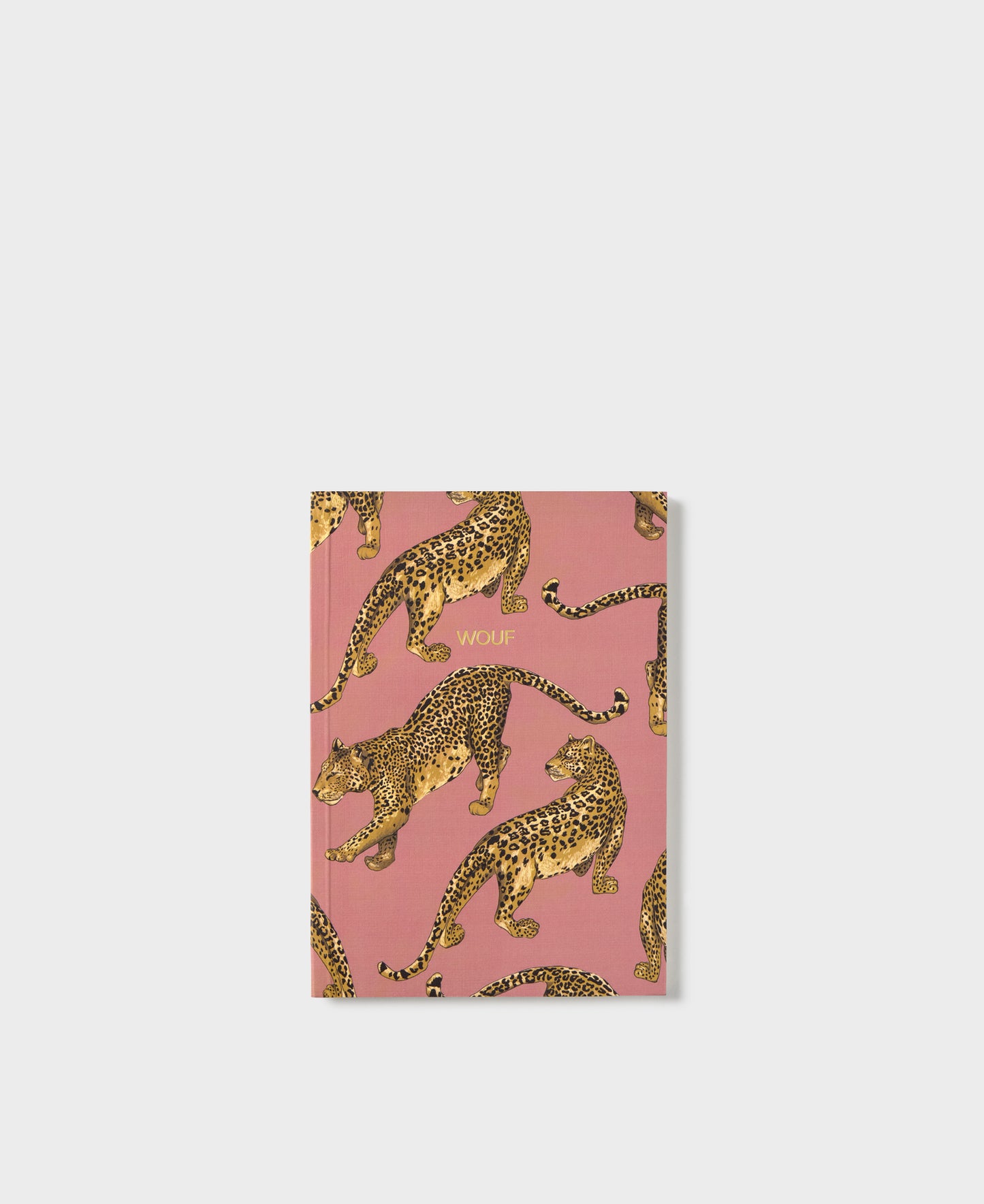 Blush Leopard Pencil Case and A5 Paper Notebook