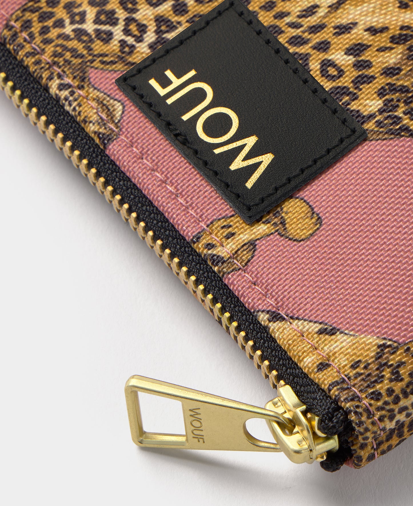 Porte-monnaie Blush Leopard