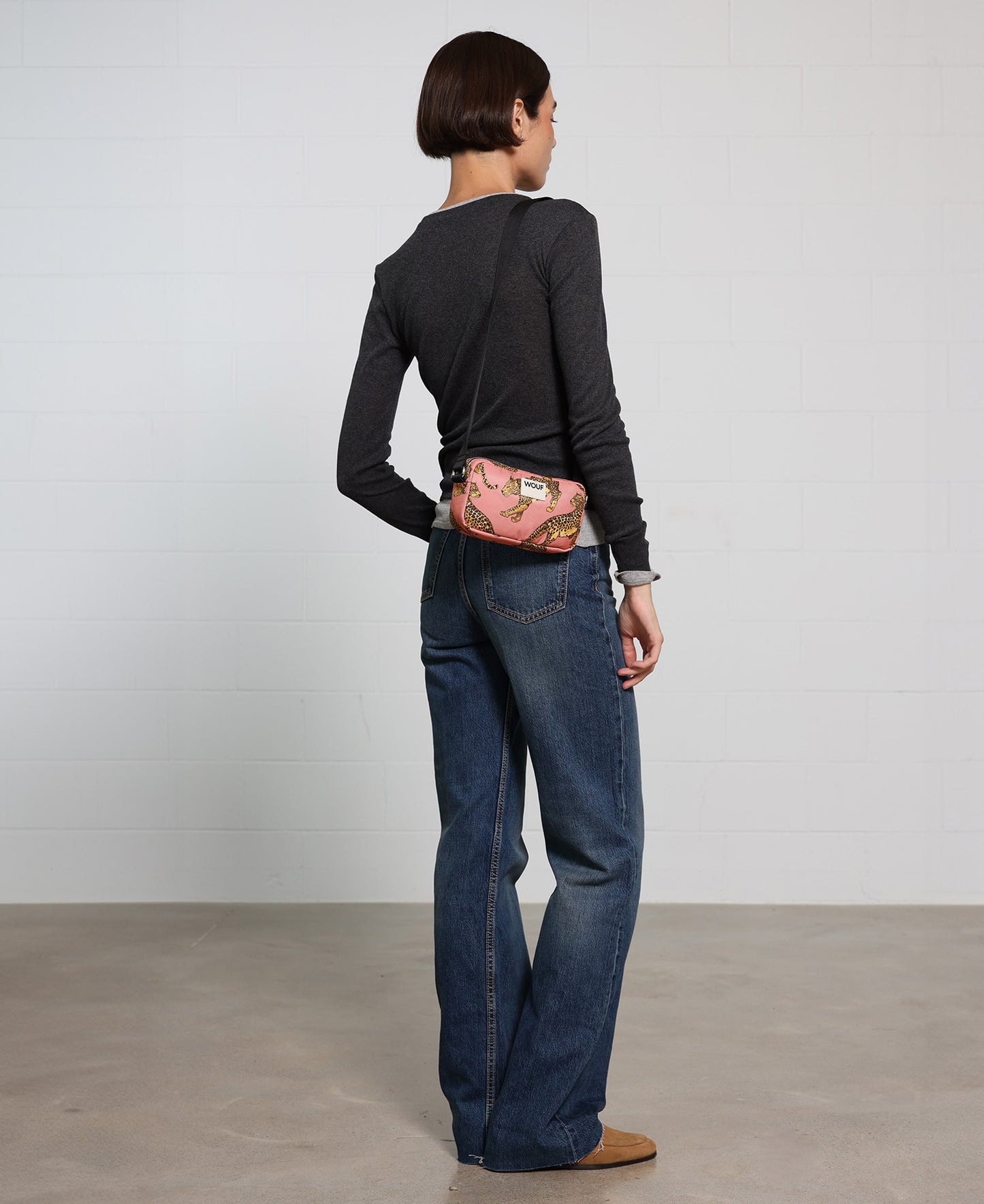 Mini sac Blush Leopard