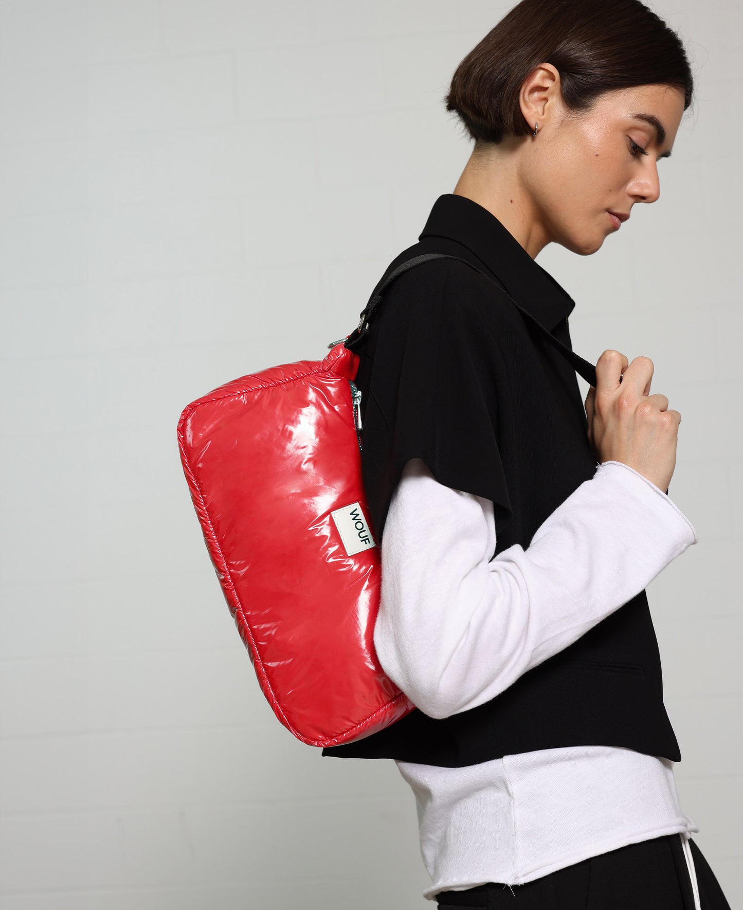 Bolso de hombro Cherry