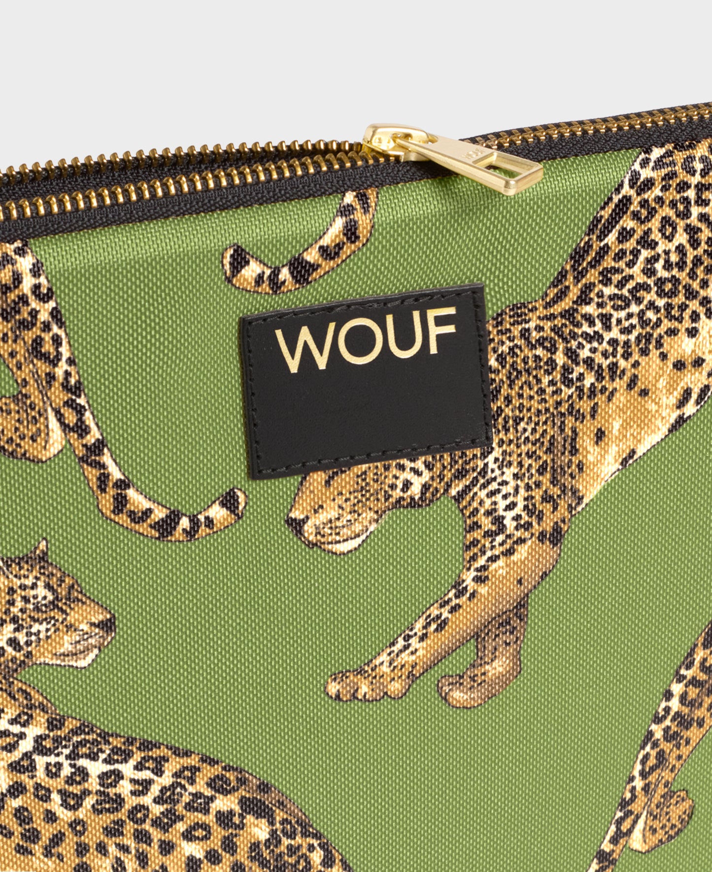 Olive Leopard Laptop Sleeve 13" & 14"