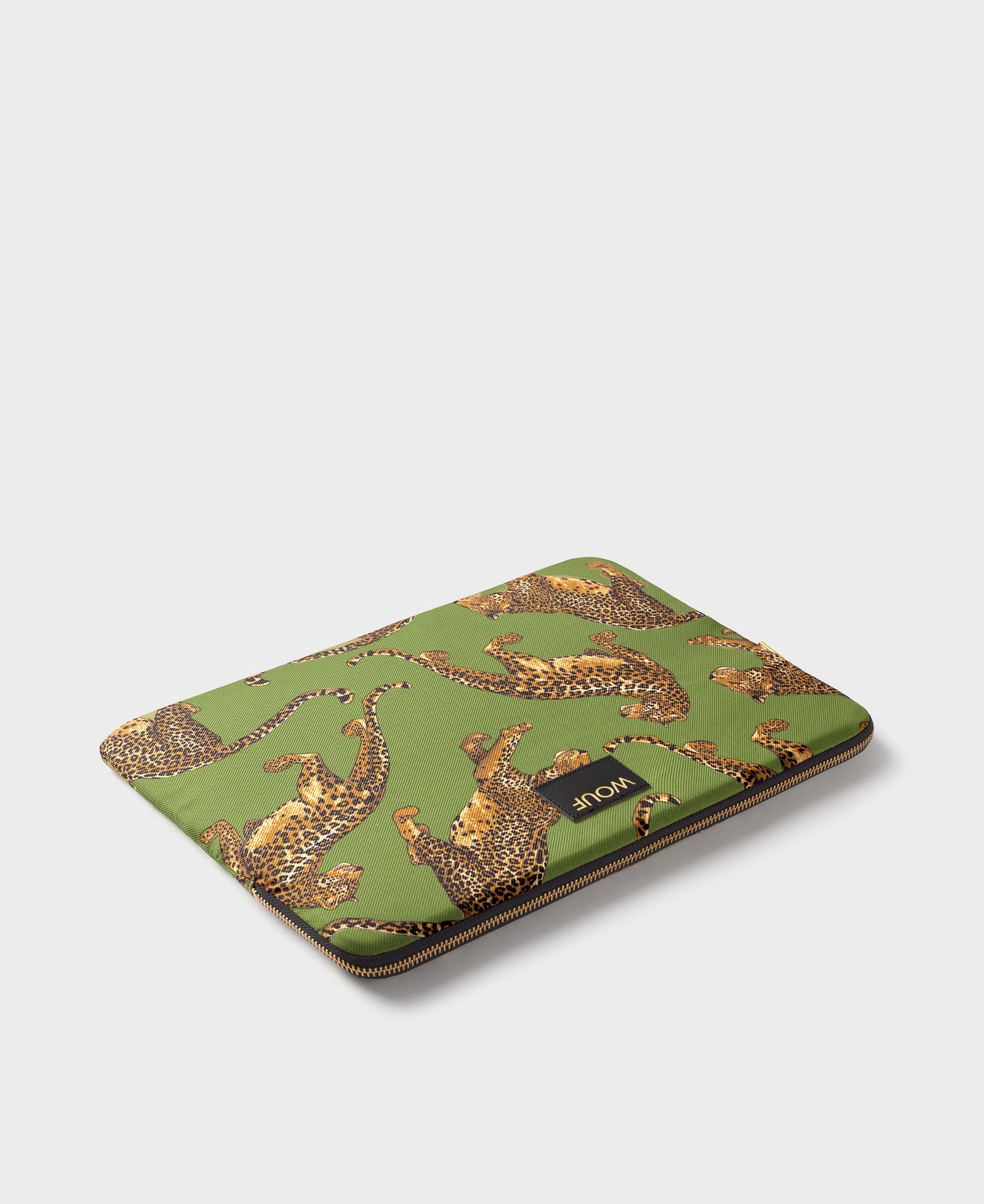 Olive Leopard Laptop Sleeve 13" & 14"