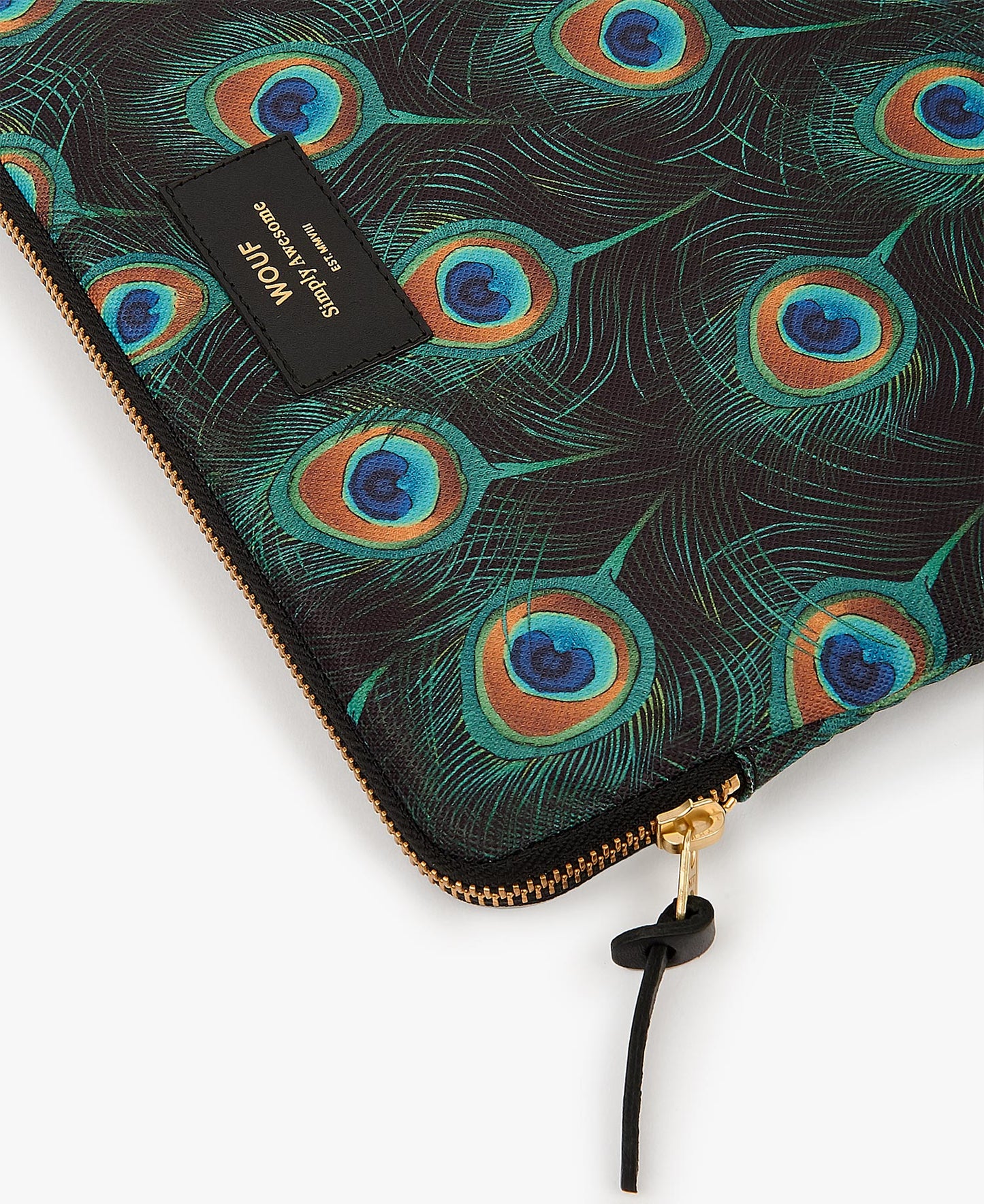 Housse ordinateur 13" & 14" Peacock