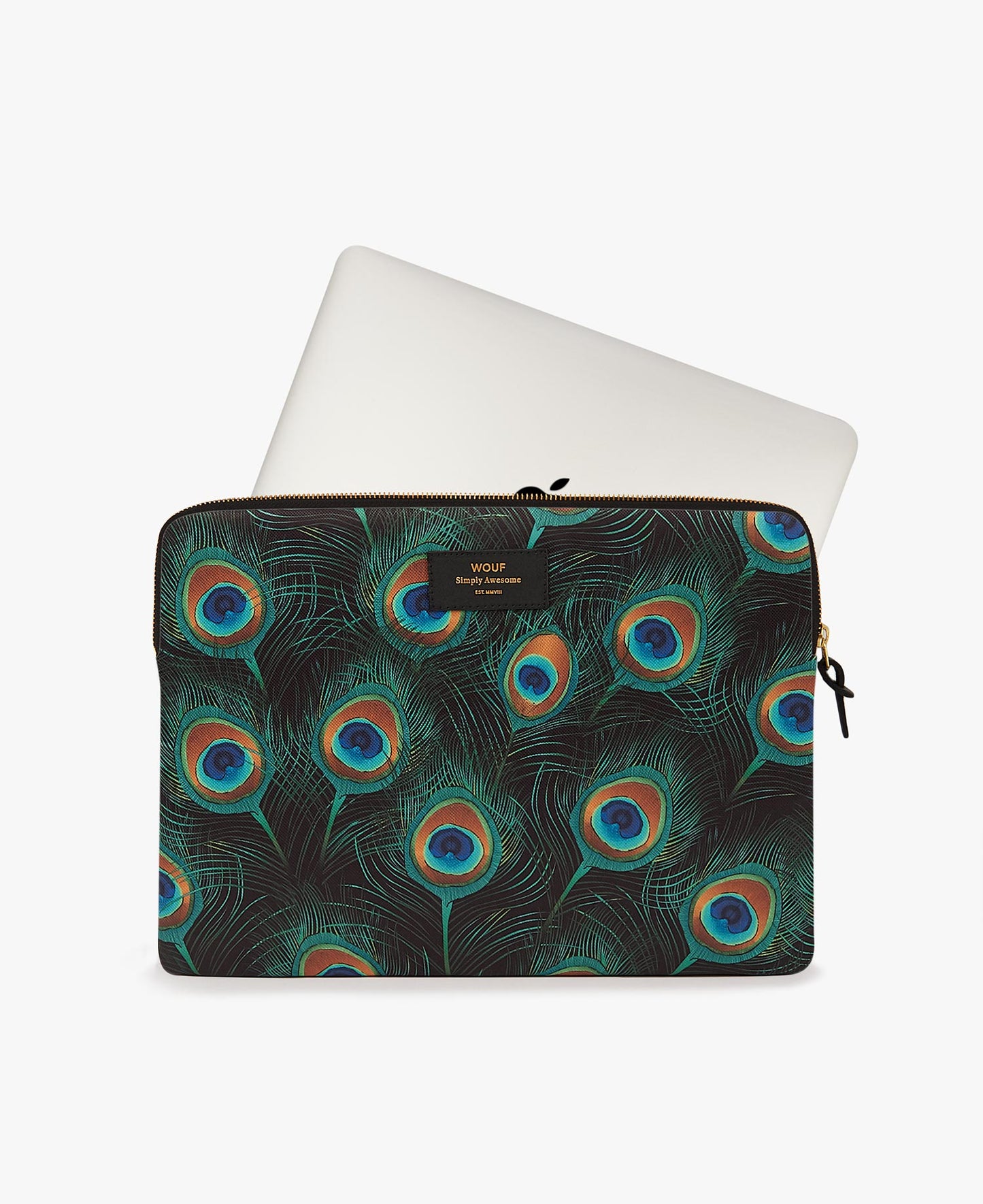 Housse ordinateur 13" & 14" Peacock