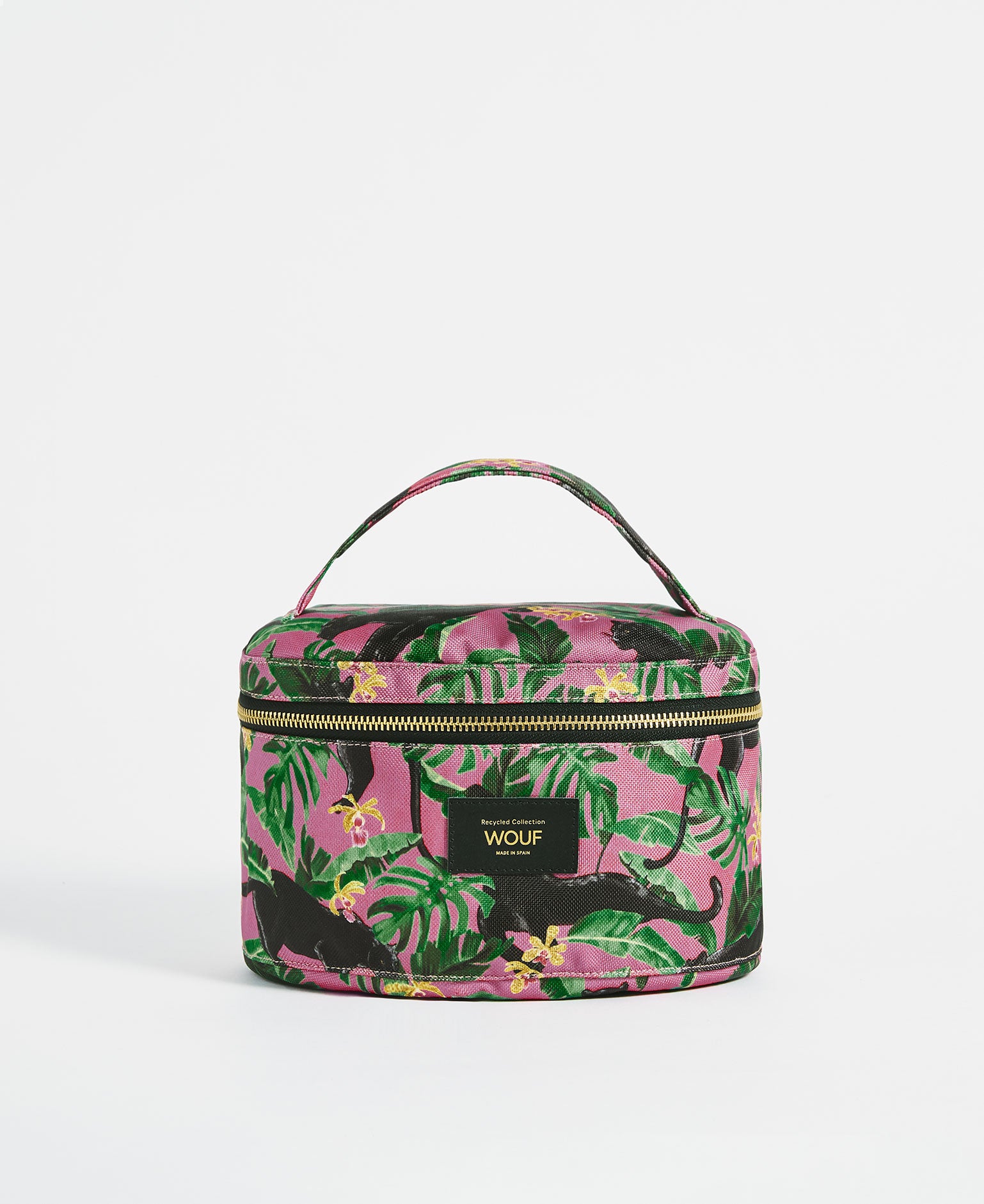 Rose Yucata Vanity Bag-WOUF-Recycled polyester-1