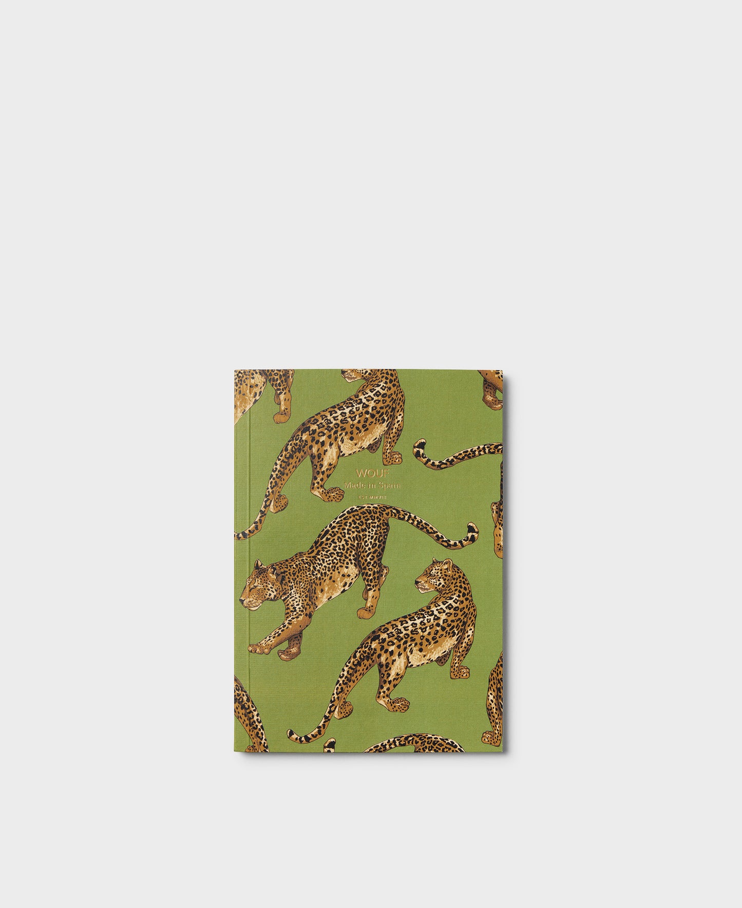 Carnet A5 Olive Leopard