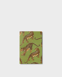 Olive Leopard A5 Paper Notebook-WOUF-Recycled polyester-1