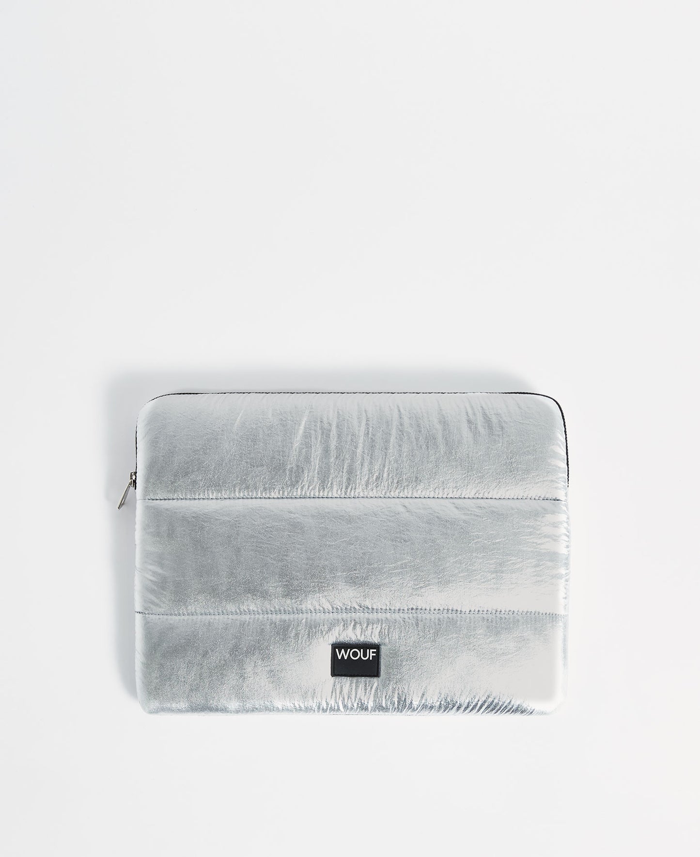 Silver Glossy Laptop Sleeve 13&14