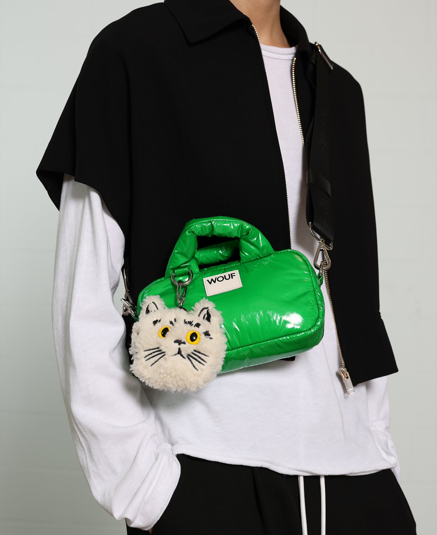 Mini sac Basil avec Charm Luna Cat