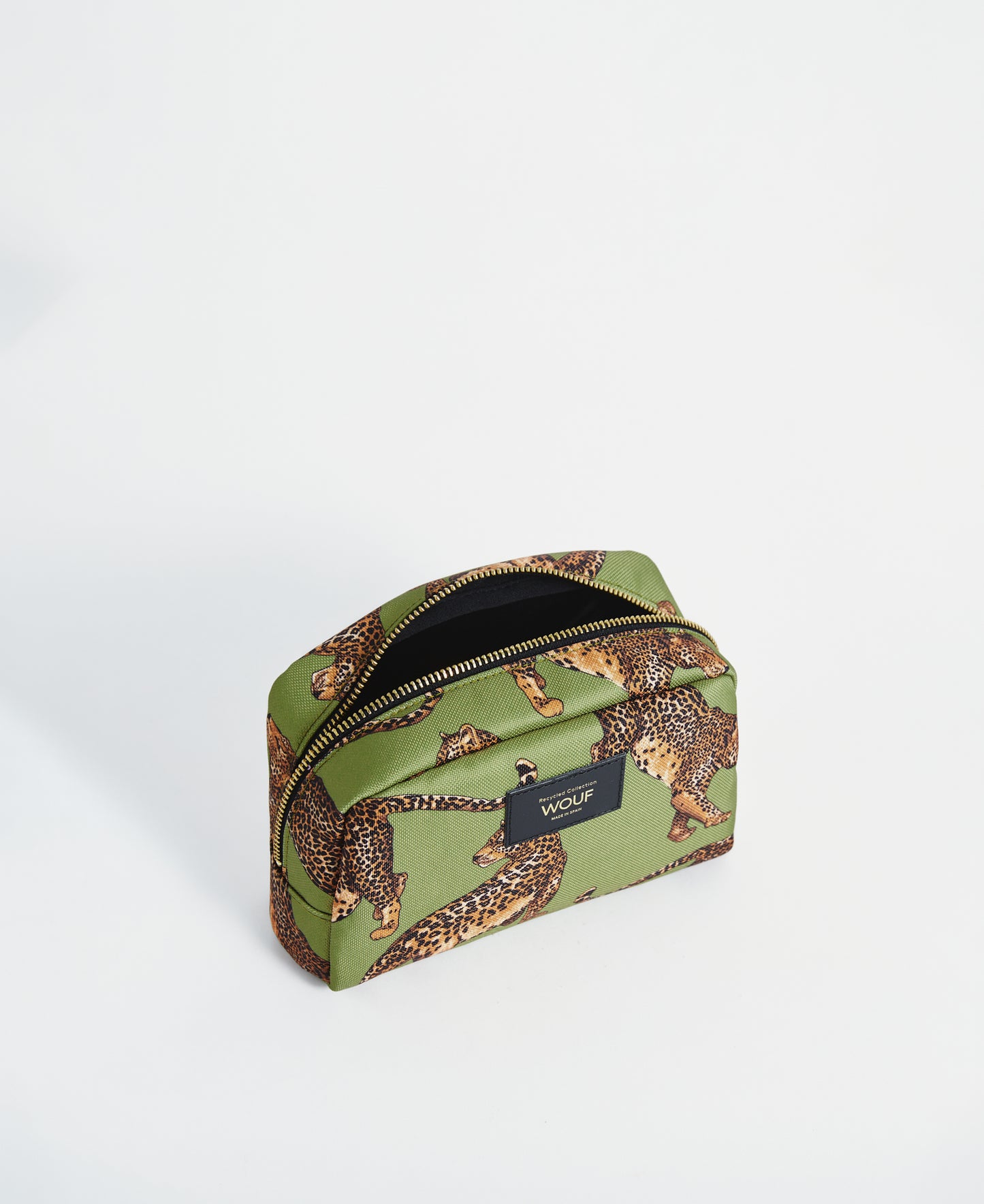 Trousse de toilette Olive Leopard