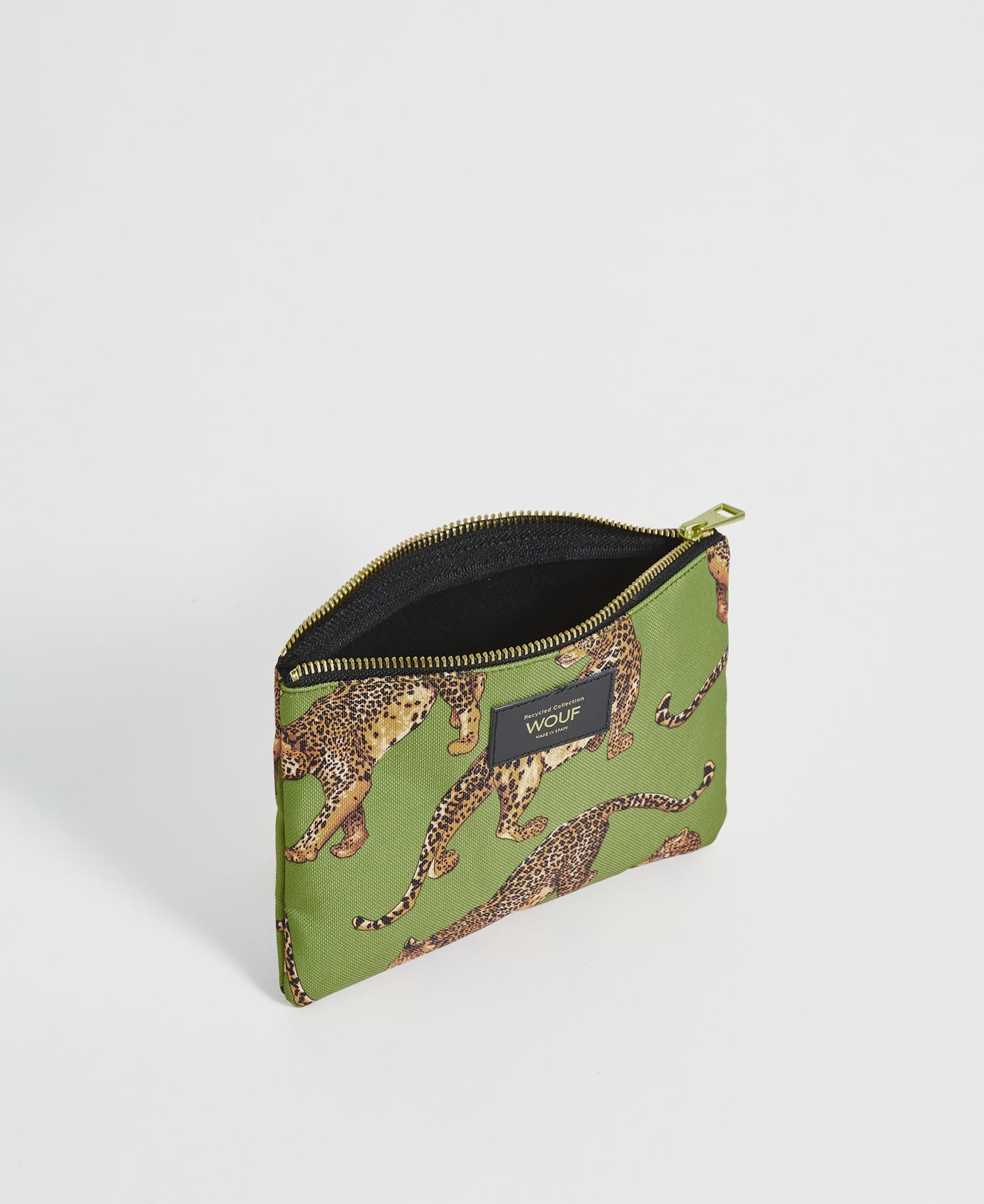 Pochette Olive Leopard