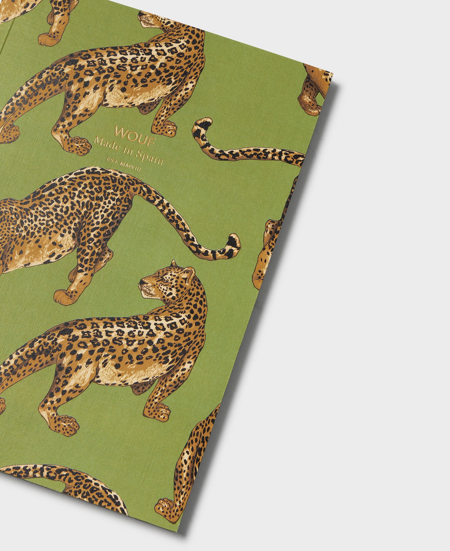 Libreta A5 Olive Leopard