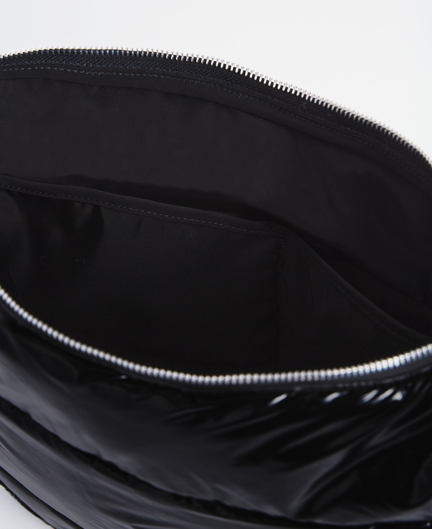 Grand sac à bandoulière Black Glossy