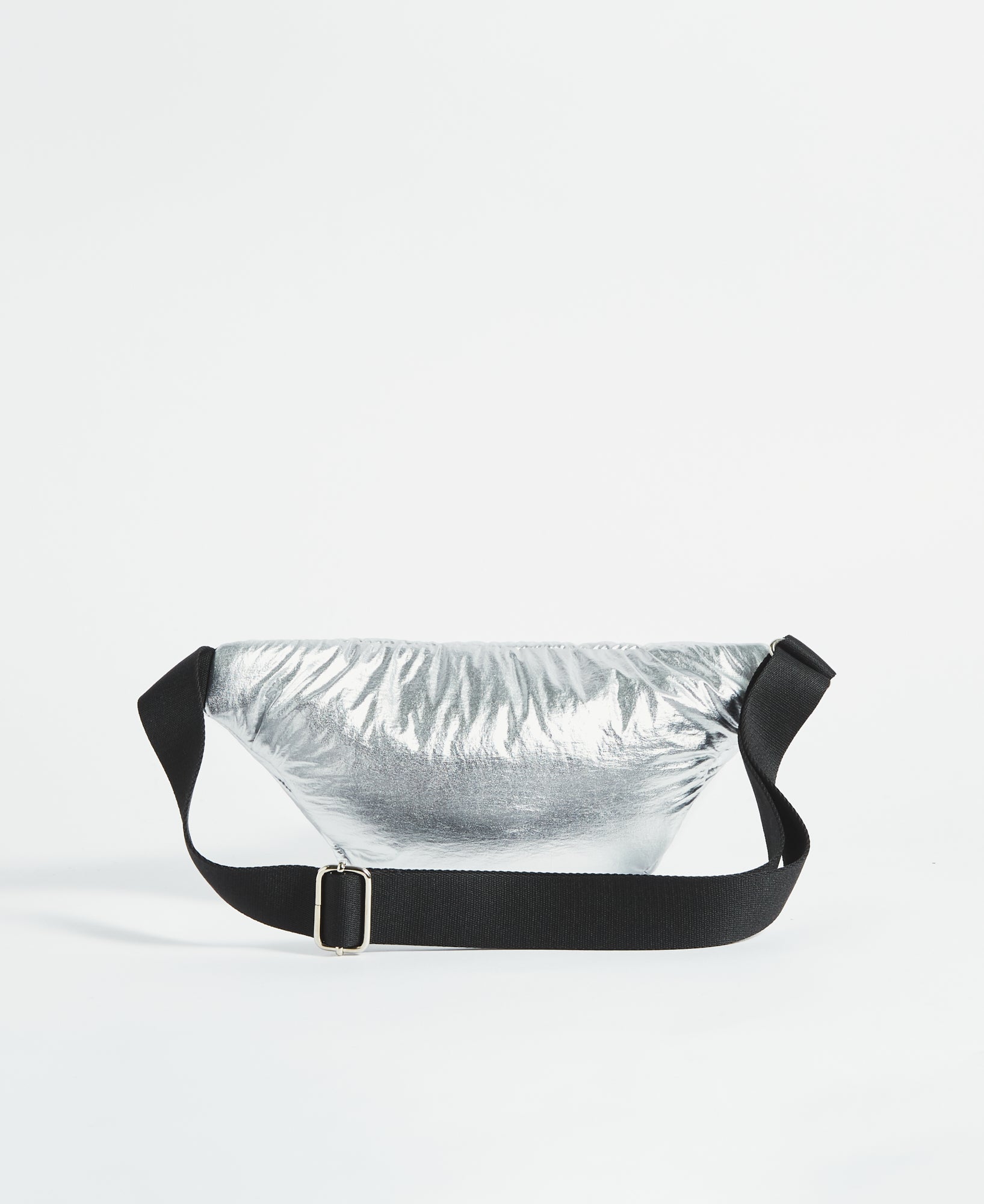 Silver fanny pack on sale