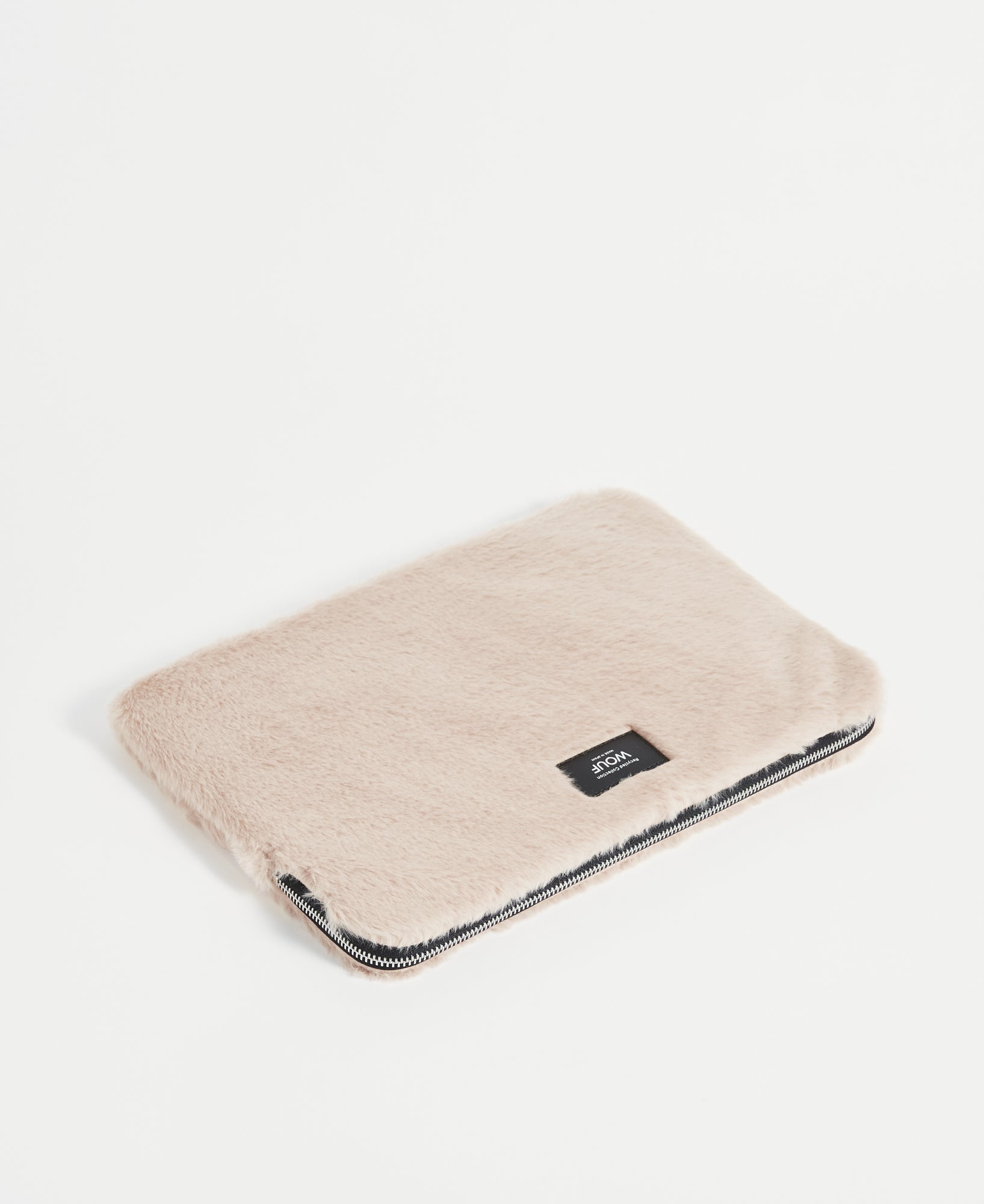 Faux fur laptop sleeve best sale