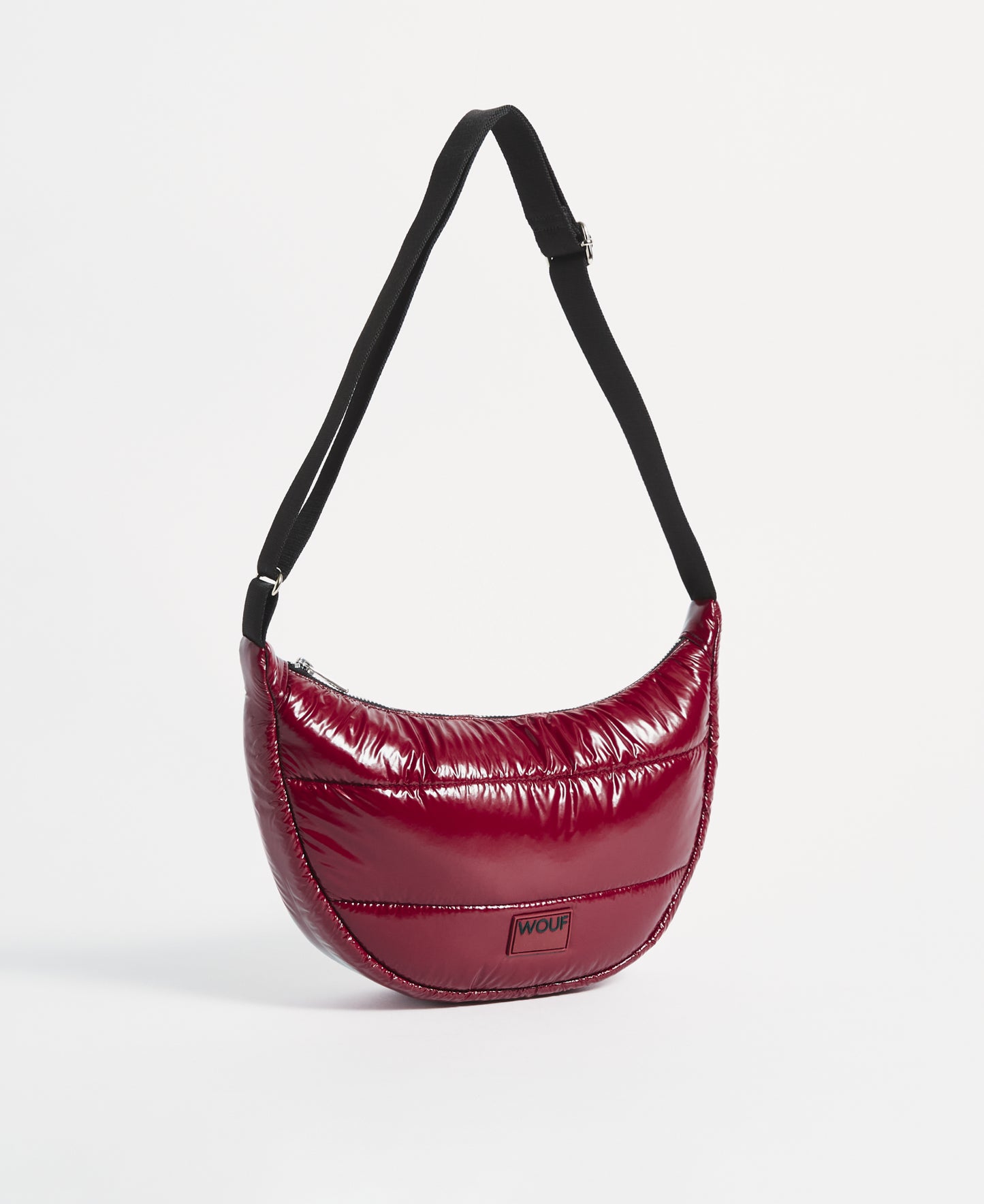 Sac à bandoulière Burgundy Glossy