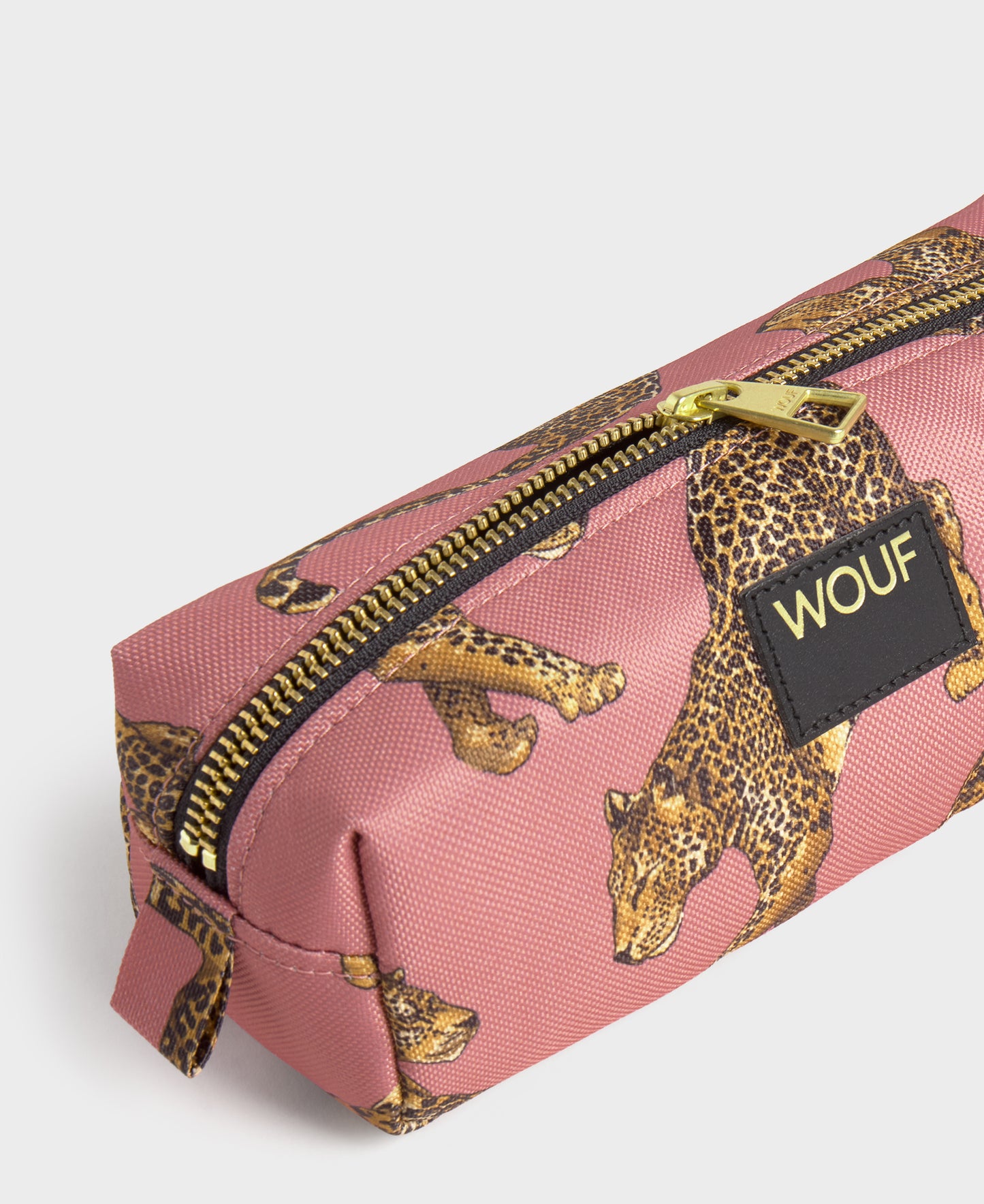 Blush Leopard Pencil Case