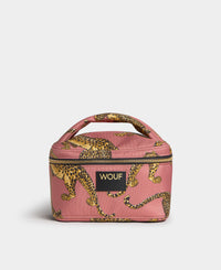 Blush Leopard Vanity Bag