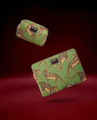 Olive Leopard Laptop Sleeve 13" & 14" and Charger Pouch