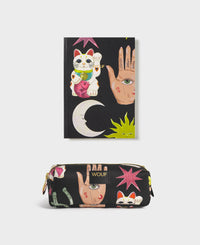 Fortuna Pencil Case and A5 Paper Notebook