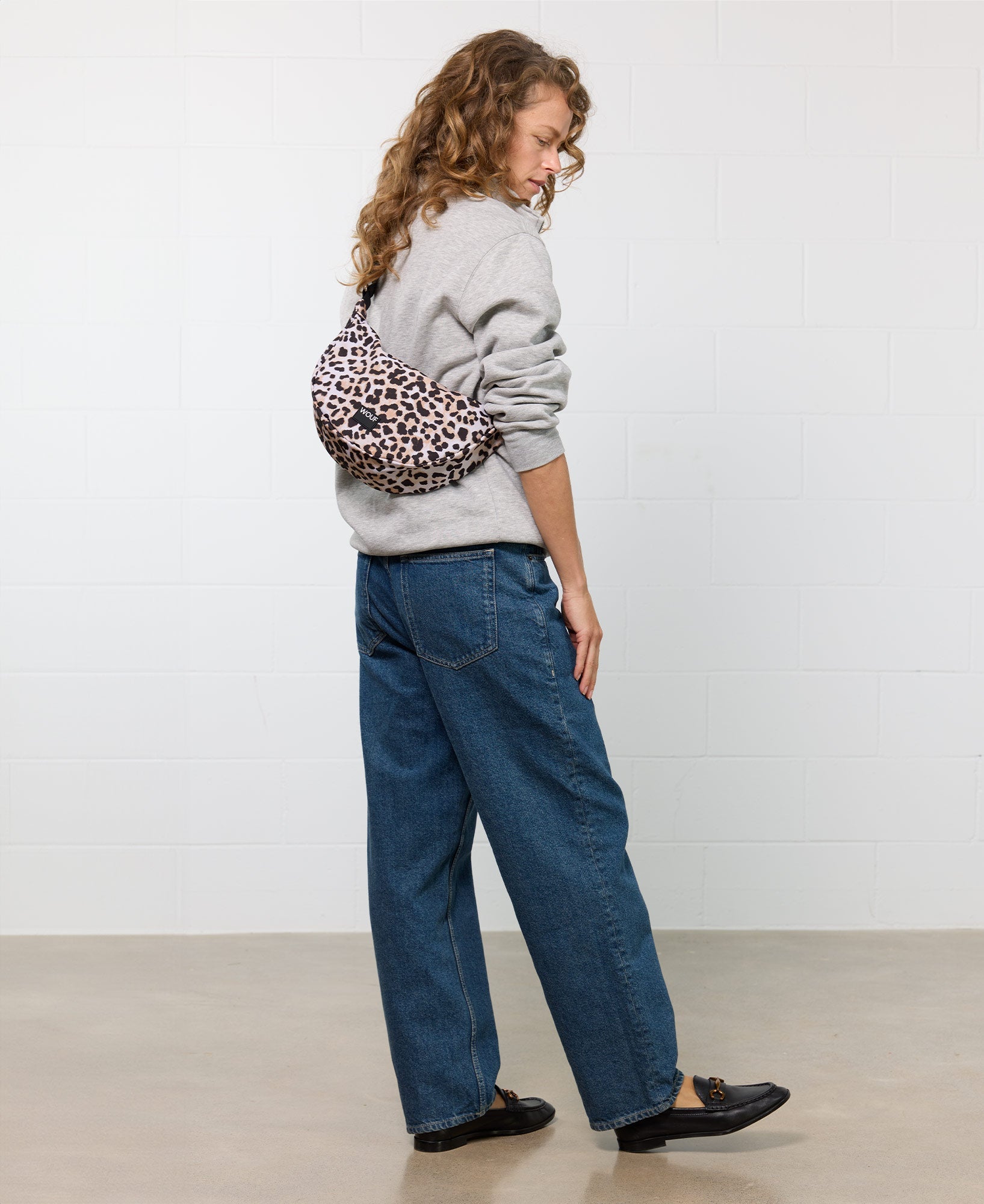 Kim Half Moon Crossbody Bag  - 3 - WOUF