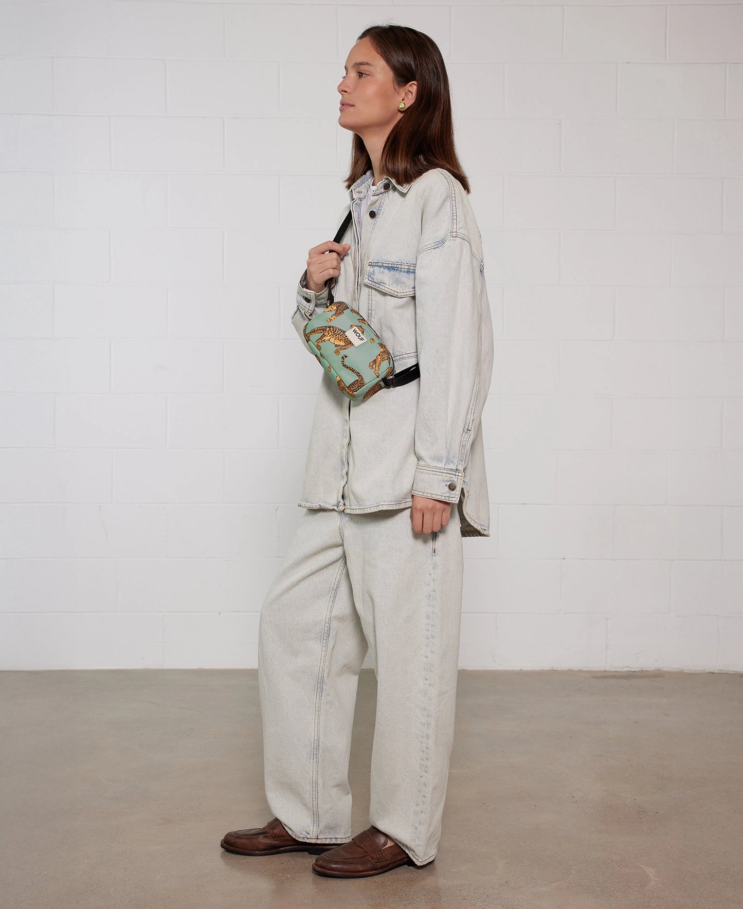 Mini bolso Emerald Leopard