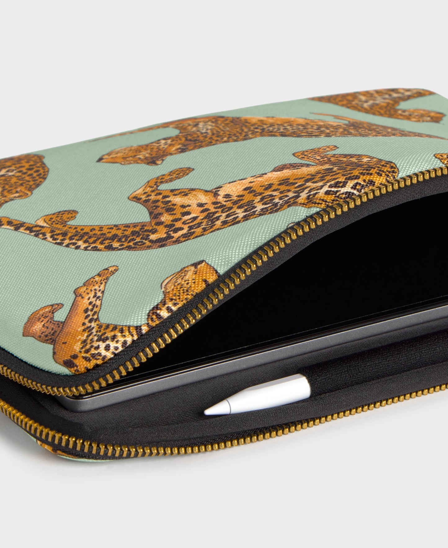 Housse iPad Emerald Leopard