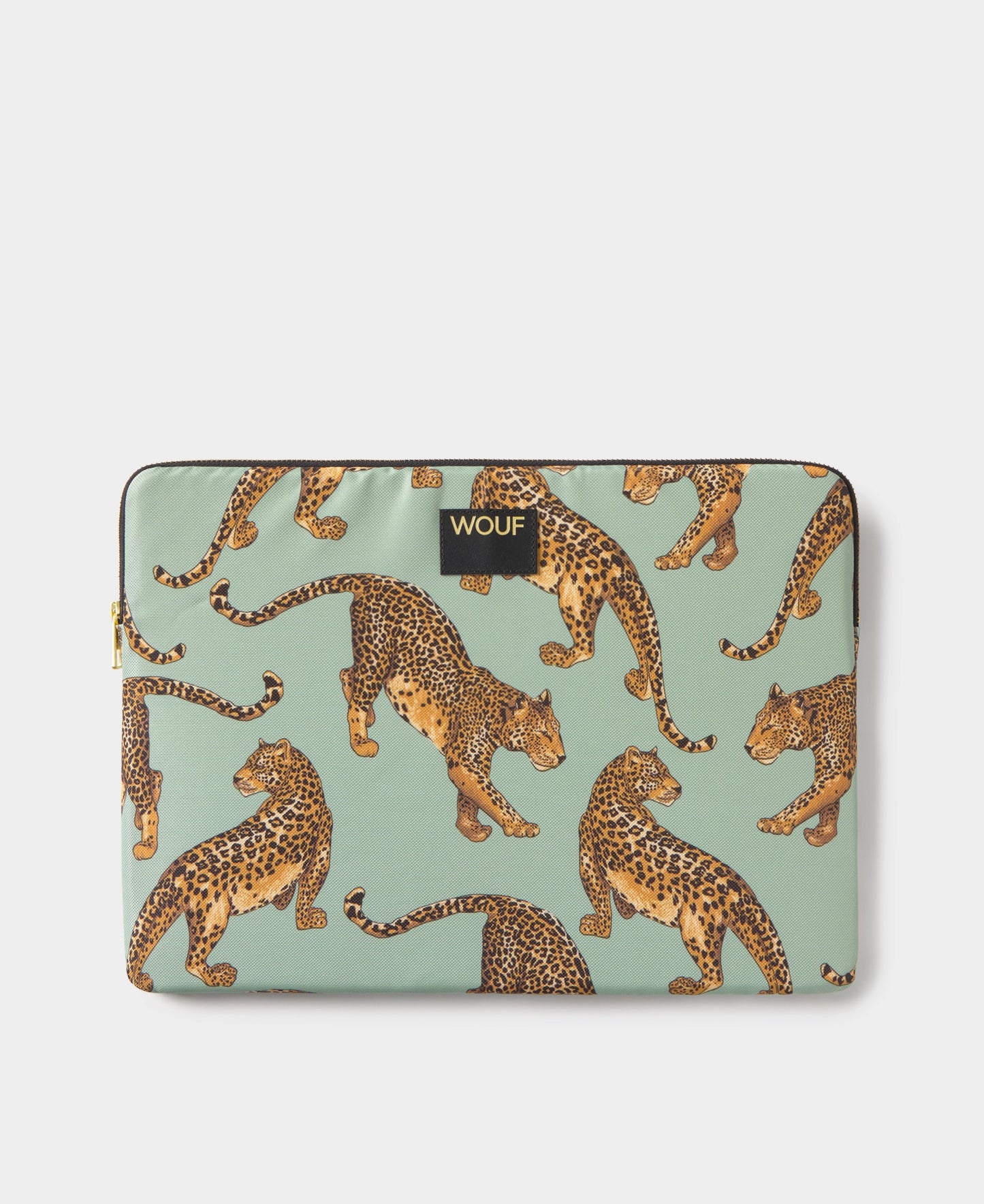 Emerald Leopard Laptop Sleeve 15 & 16