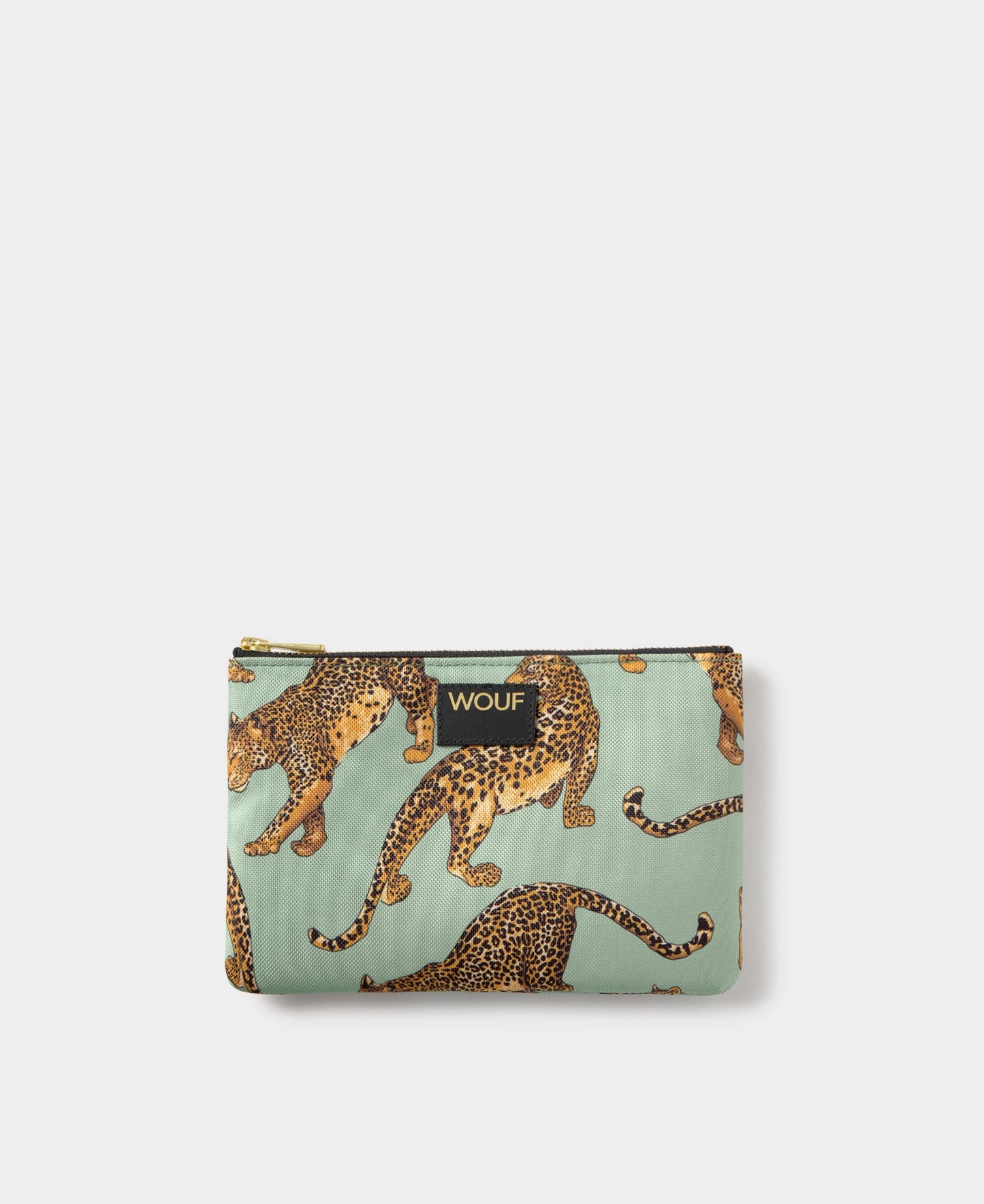 Pouch Emerald Leopard