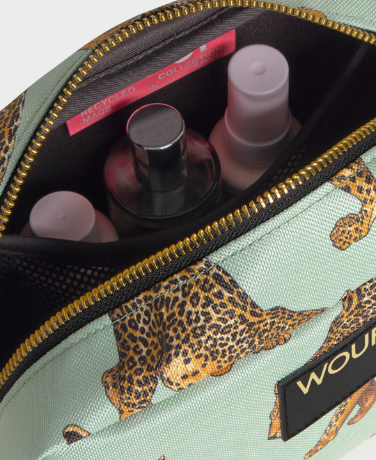 Trousse de toilette Emerald Leopard