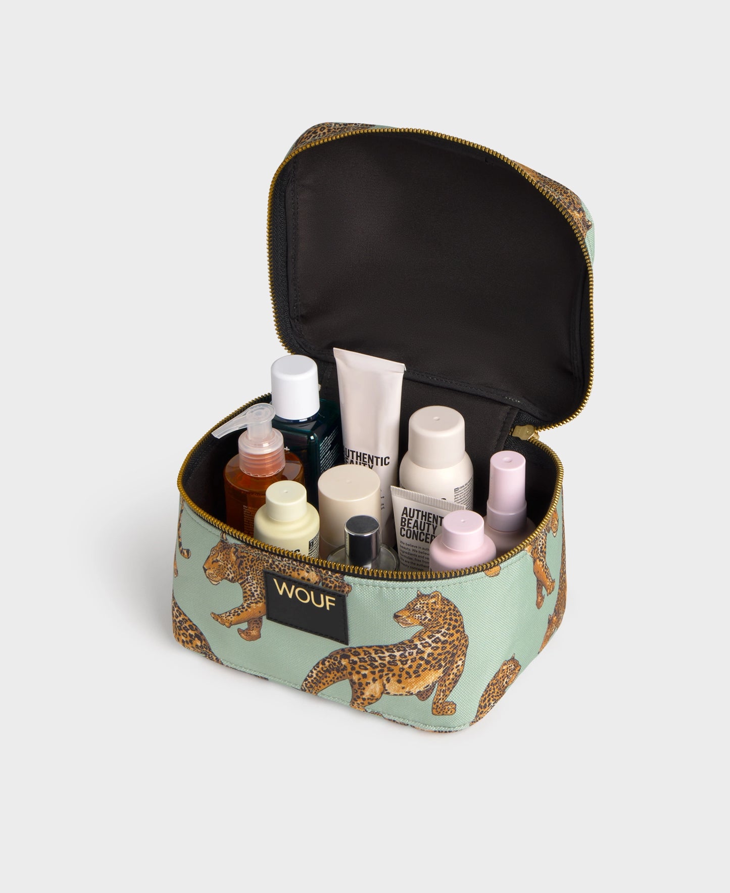 Trousse de toilette Vanity Emerald Leopard