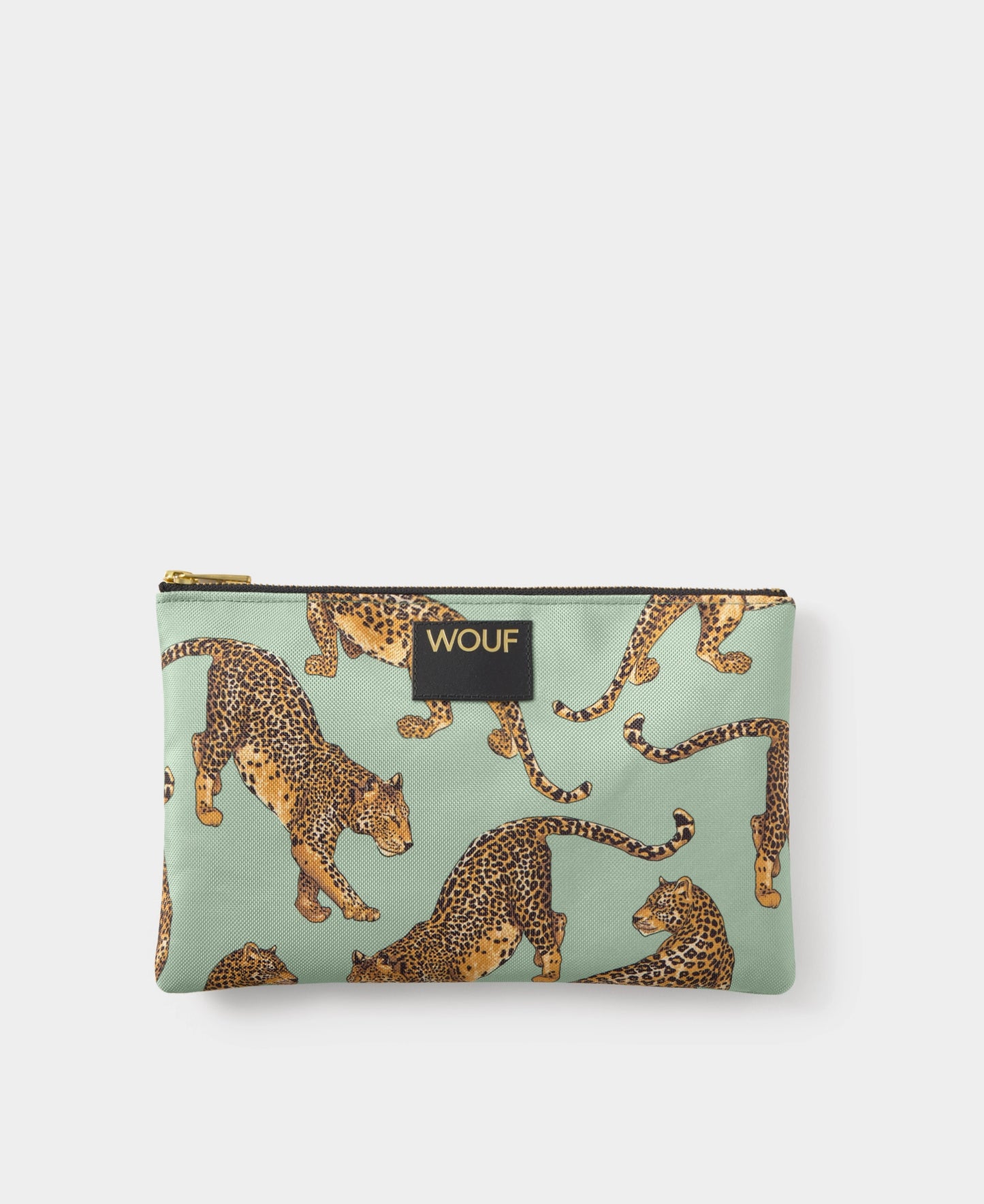 Pouch XL Emerald Leopard