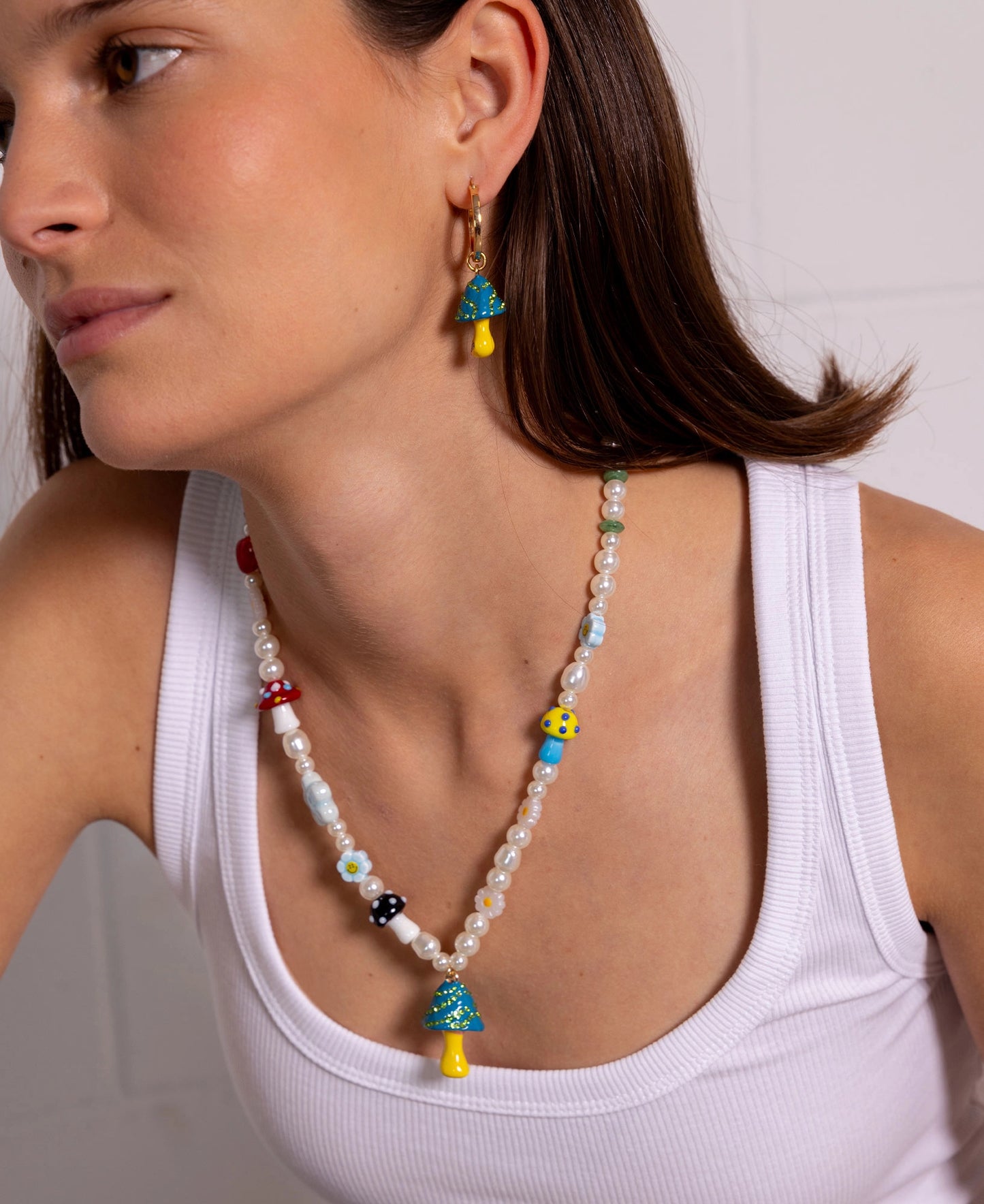 Magic Mushroom Necklace