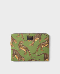 Olive Leopard Laptop Sleeve 13" & 14"