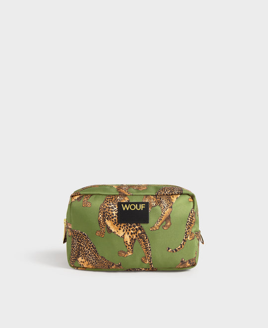 Neceser Olive Leopard