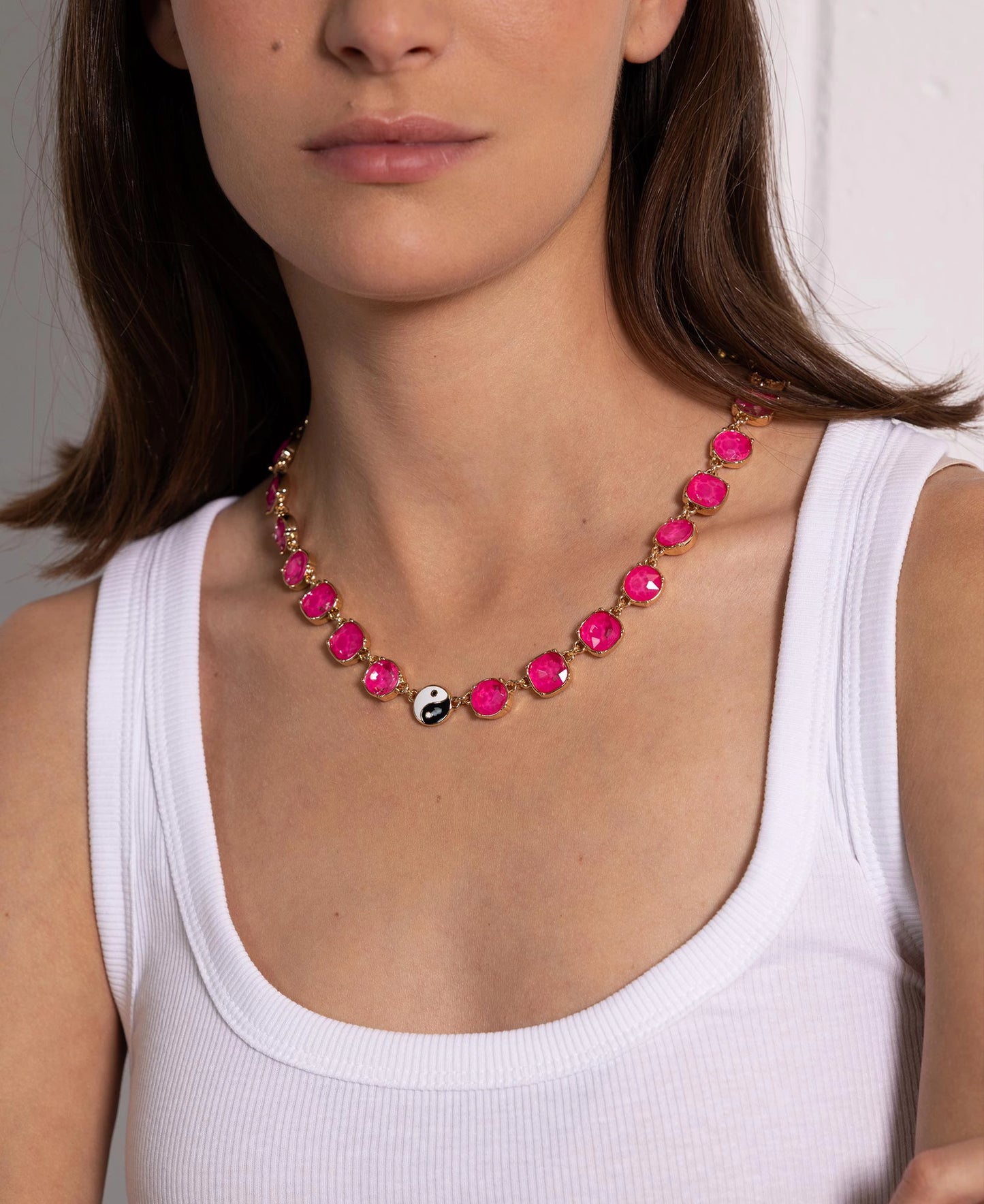 Pink Glow Necklace
