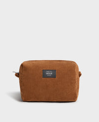 Caramel Toiletry Bag-WOUF-Organic cotton-1