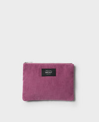 Mauve Pouch-WOUF-Organic cotton-1