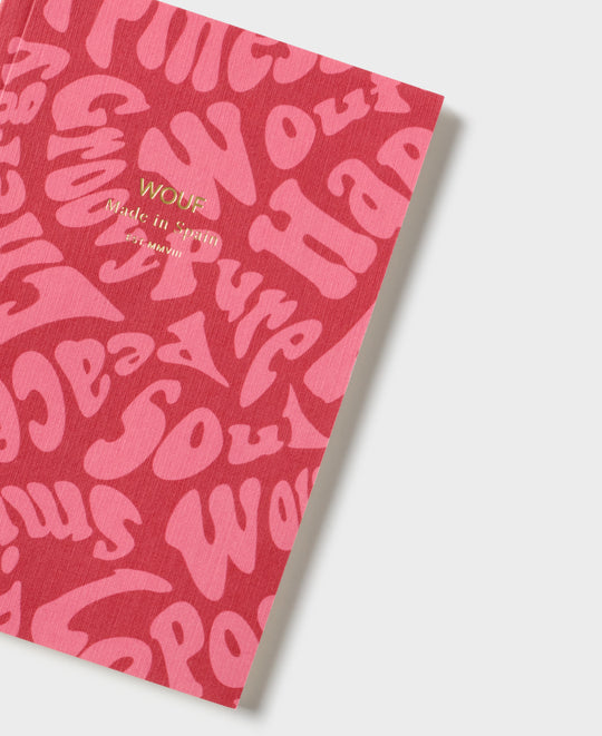 Groovy A6 Paper Notebook  - 3 - WOUF