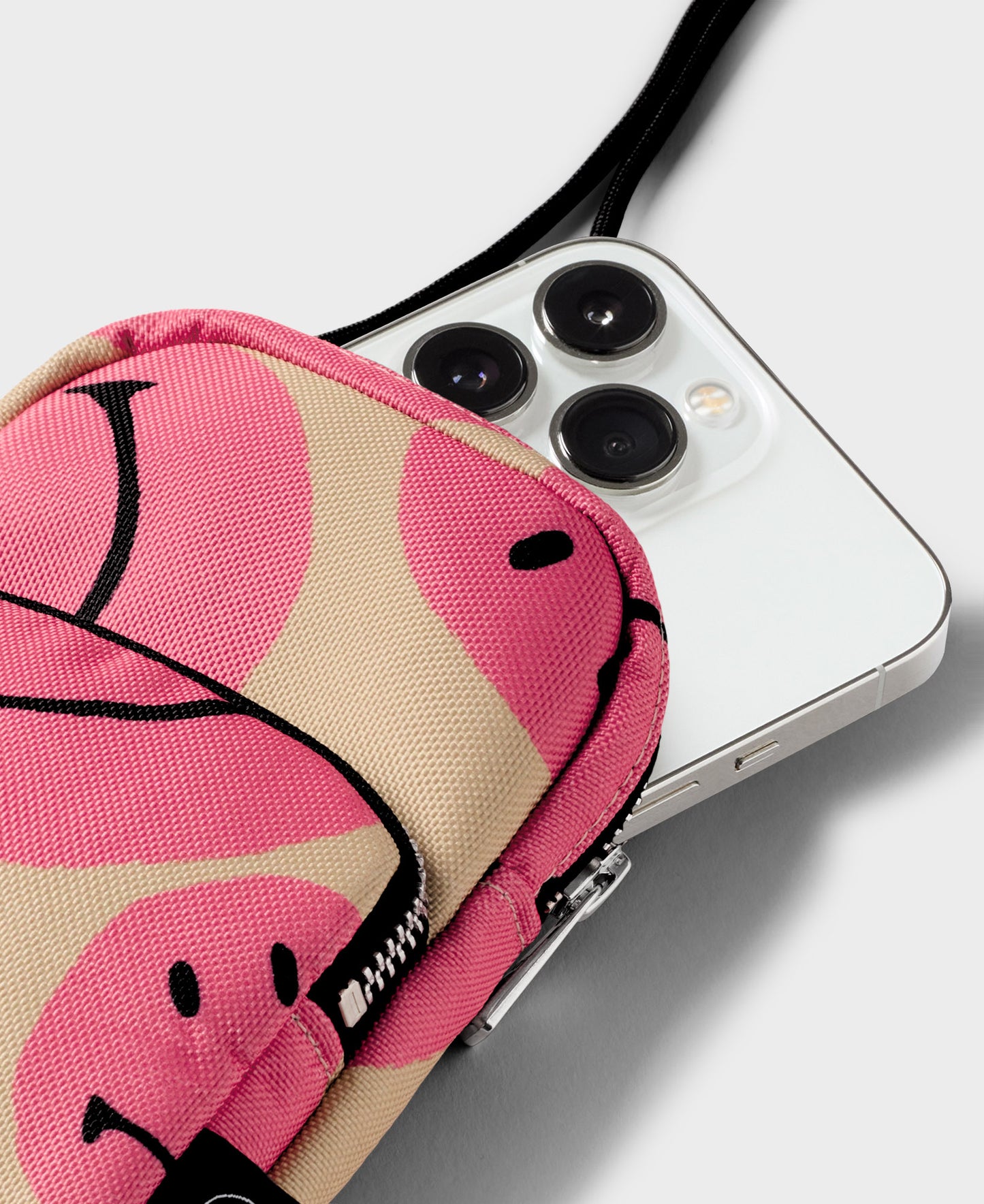 Pochette téléphone Smiley® Pink