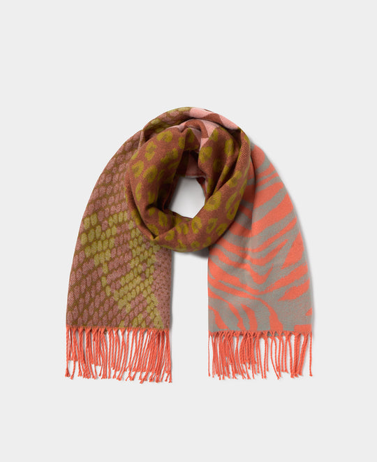 Wild Coral Scarf