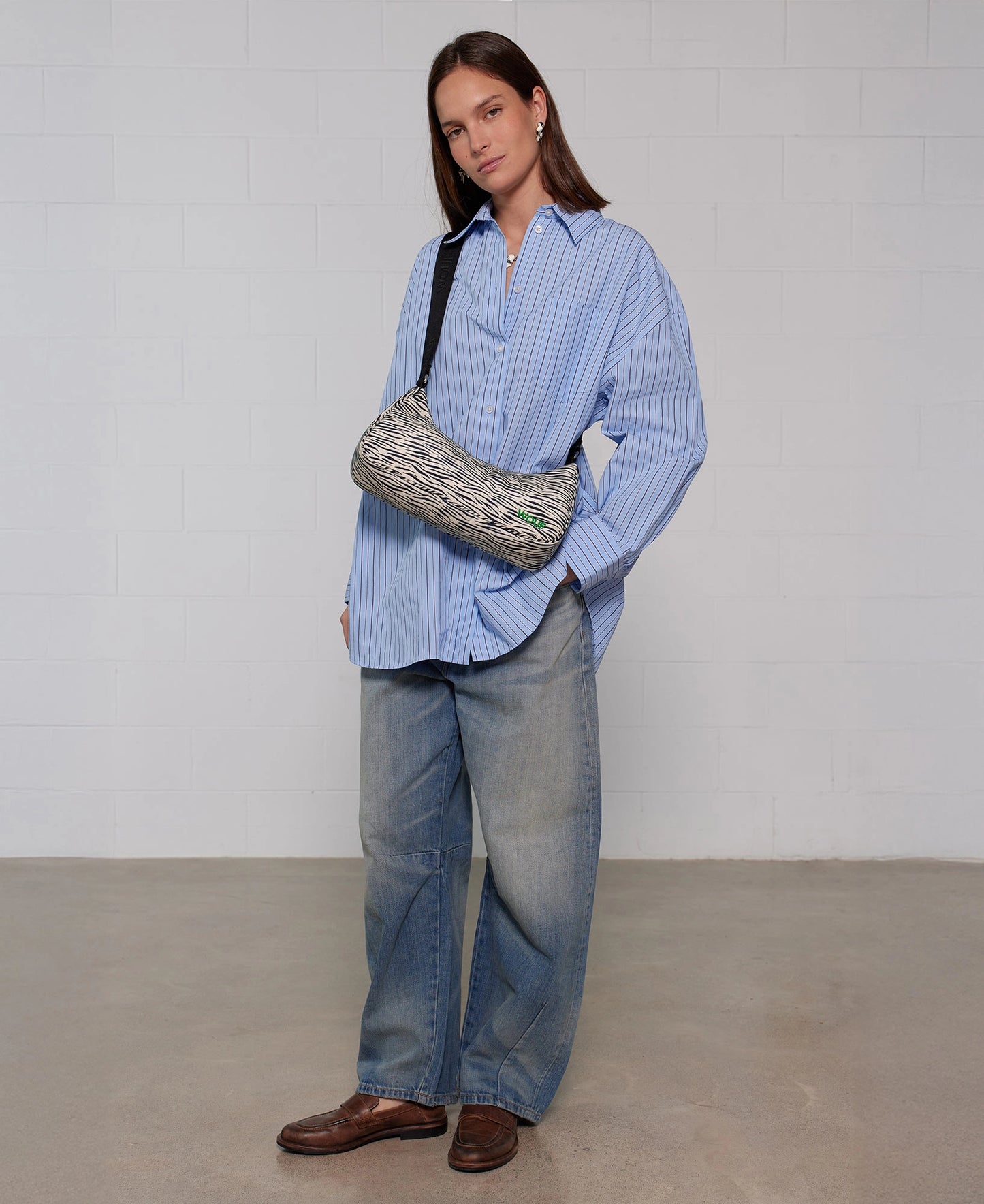 Zebra Hit Shoulder Bag