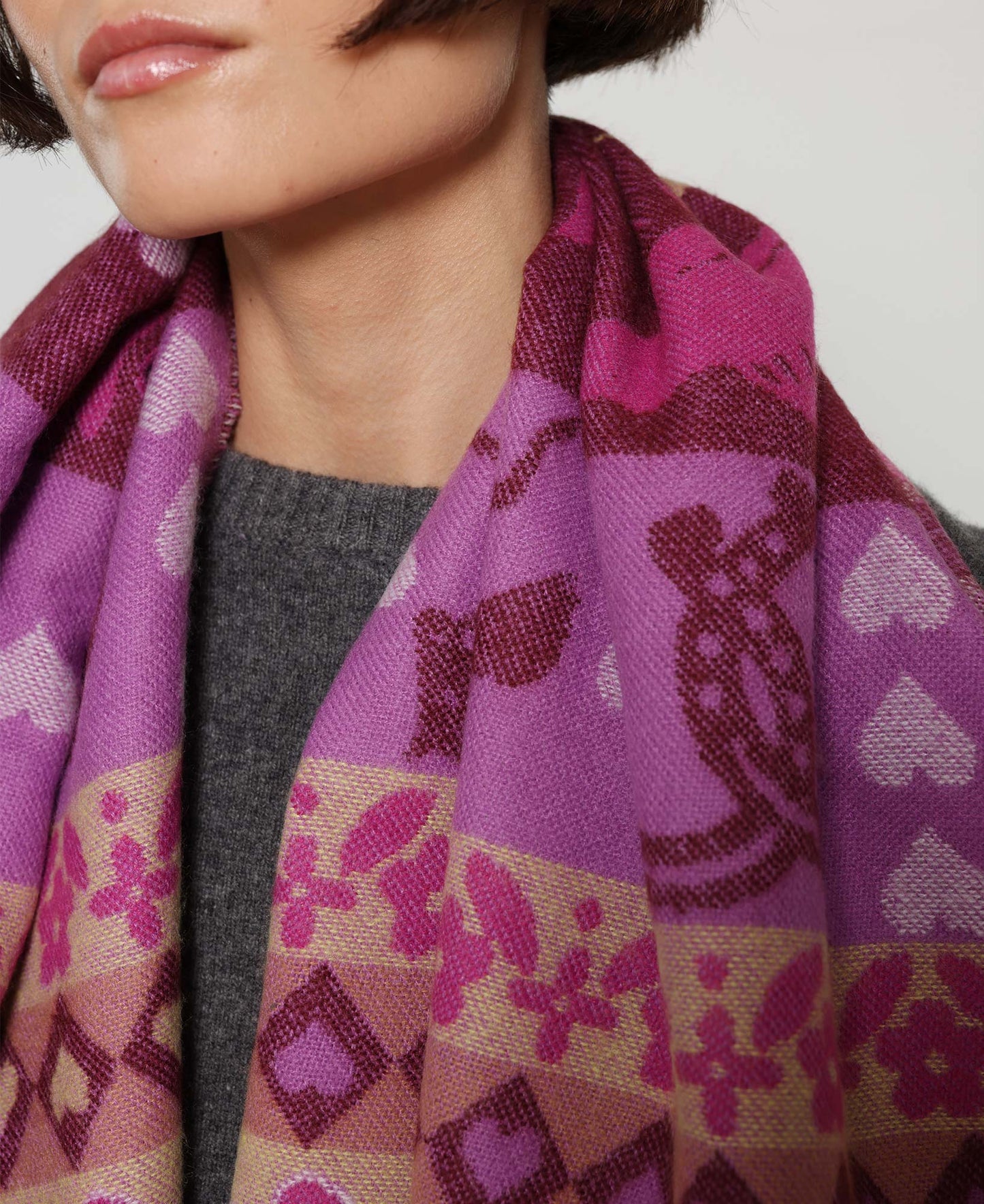 Purple Gang Scarf