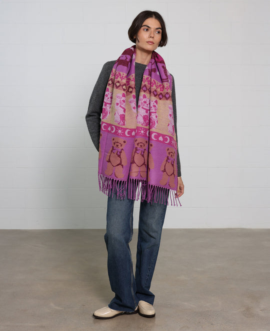 Purple Gang Scarf