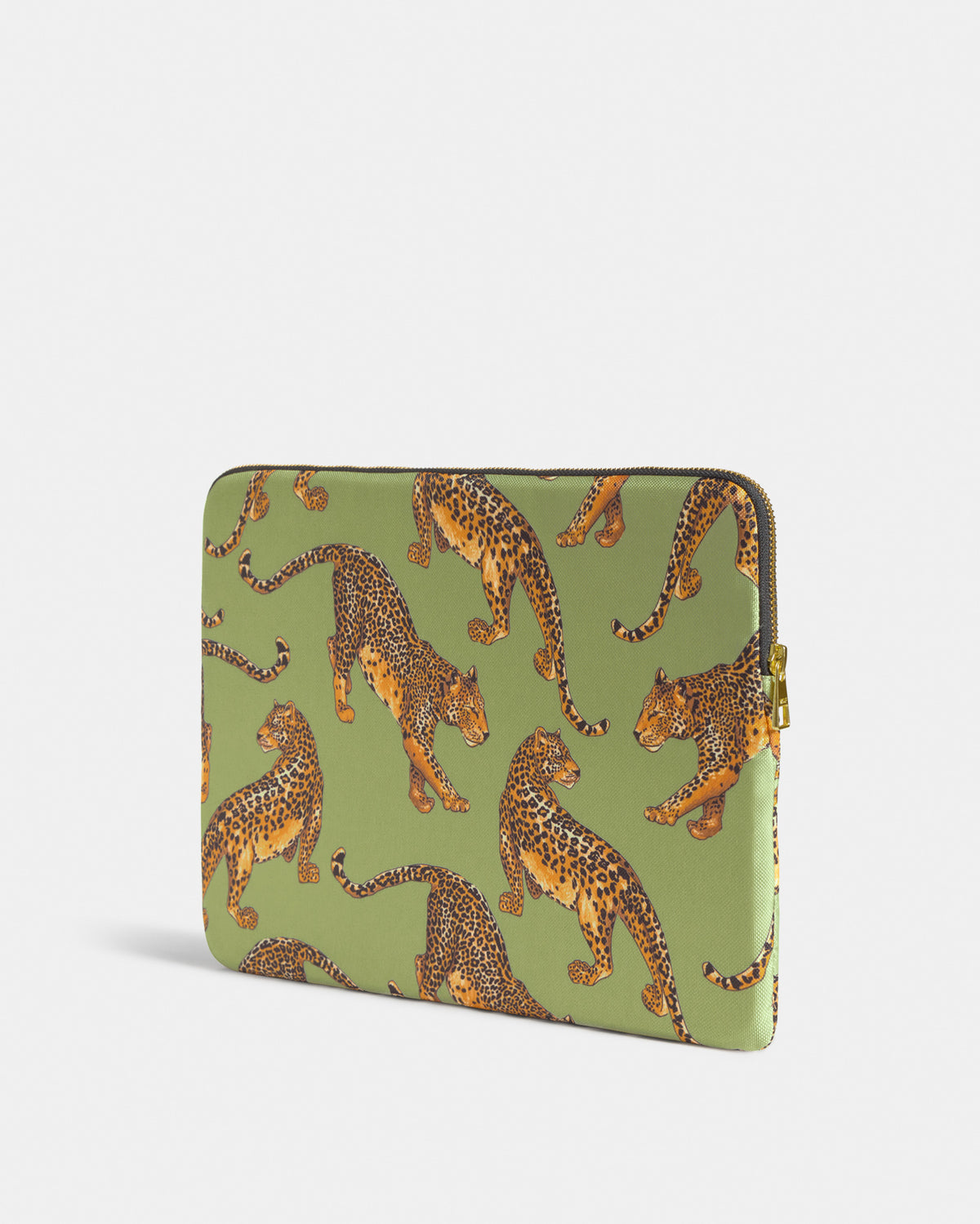 Funda portátil 13” & 14” Olive Leopard