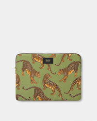 Funda portátil 13” & 14” Olive Leopard