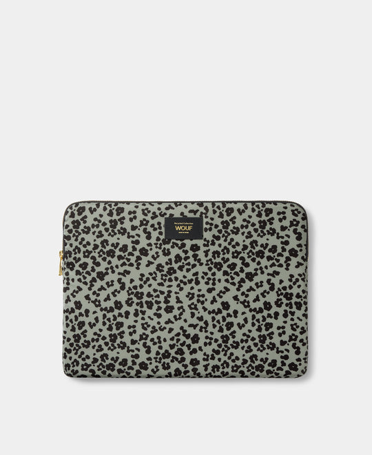 Funda para portátil 13-14 Steel Roar con estampado animal en tonos grises y negros - Wouf