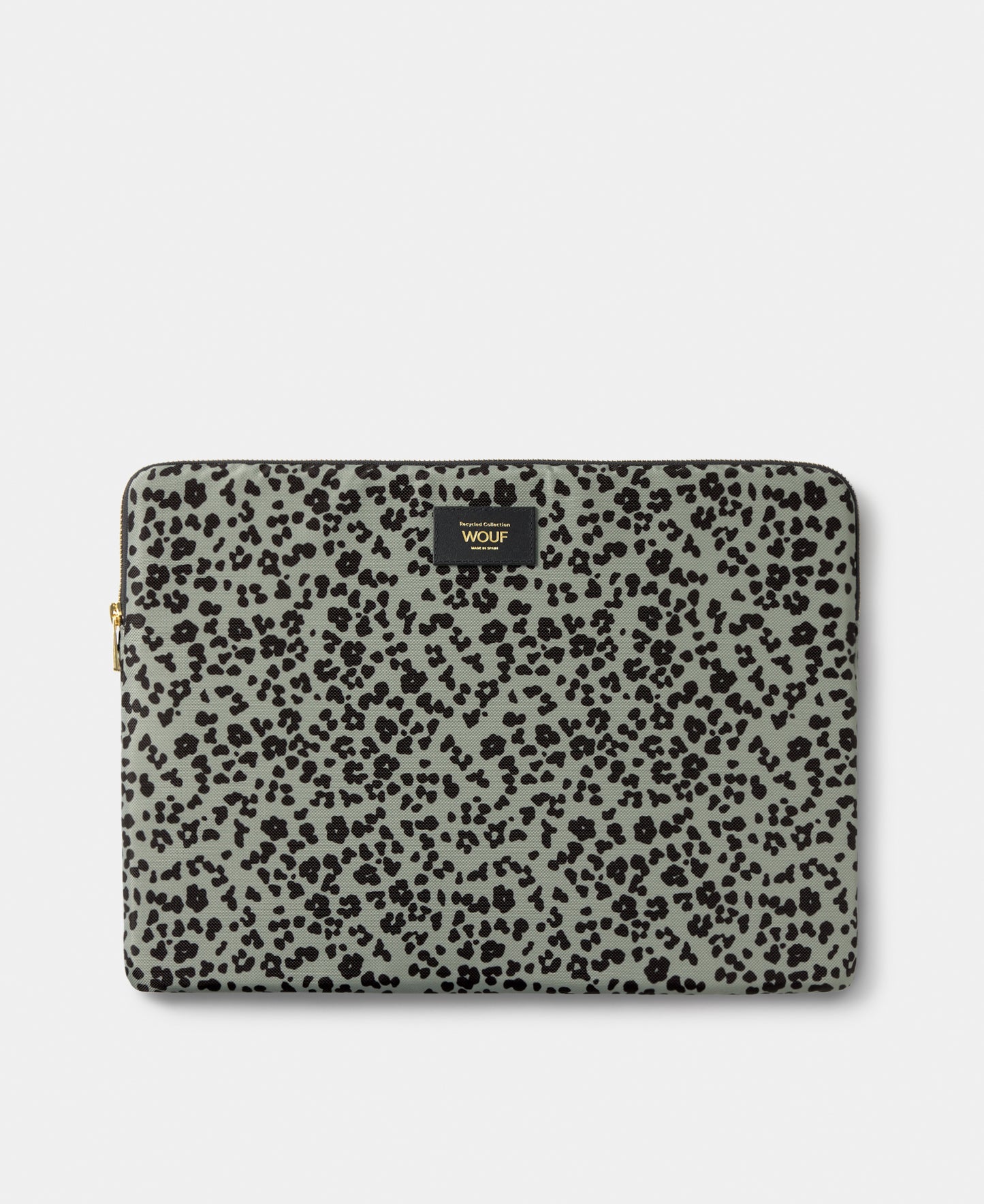 Steel Roar laptop sleeve 15-16 with grey and black animal print - Wouf